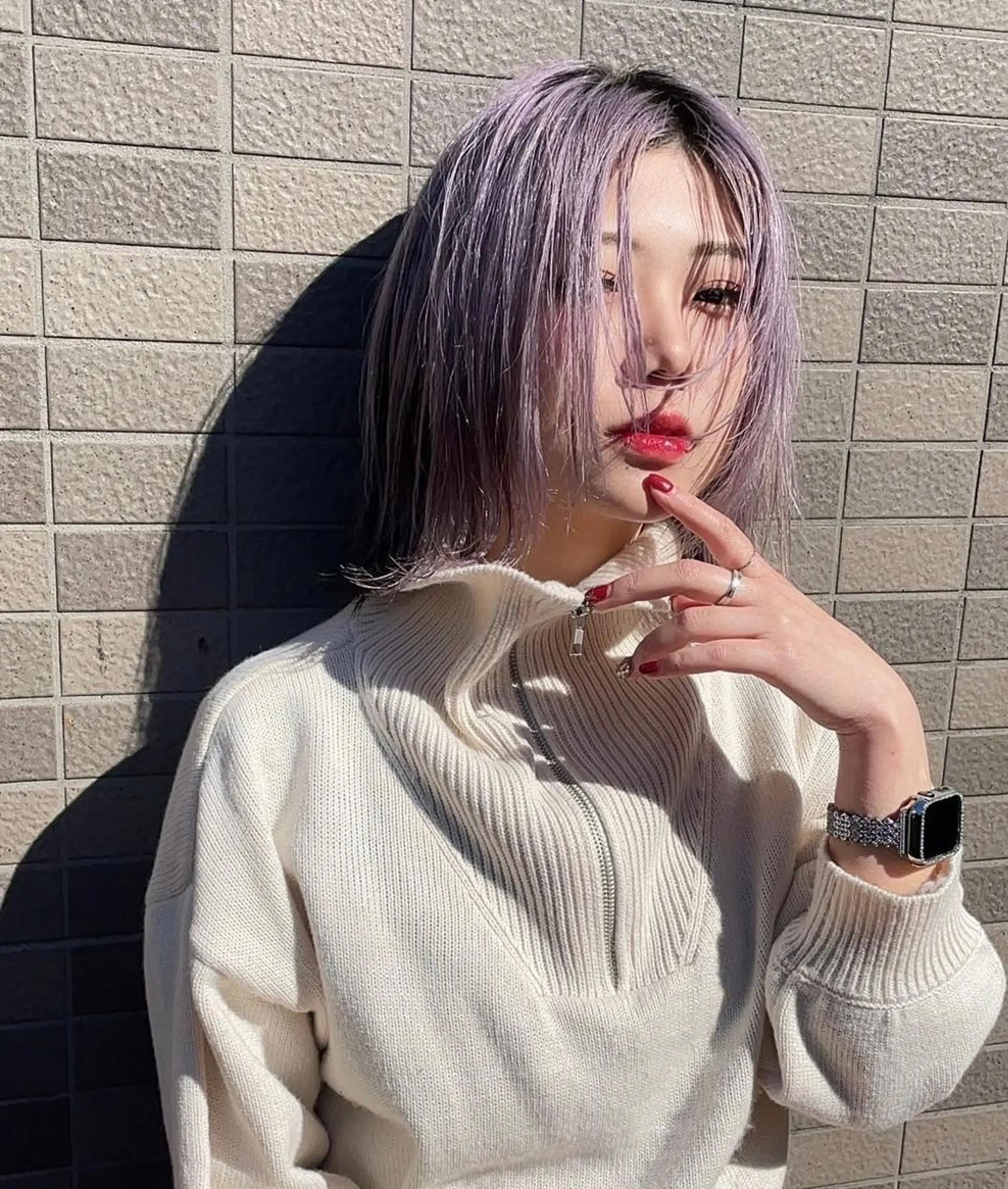 ショート カラー デザインカラー⭐️ Yamauchiのヘアスタイル