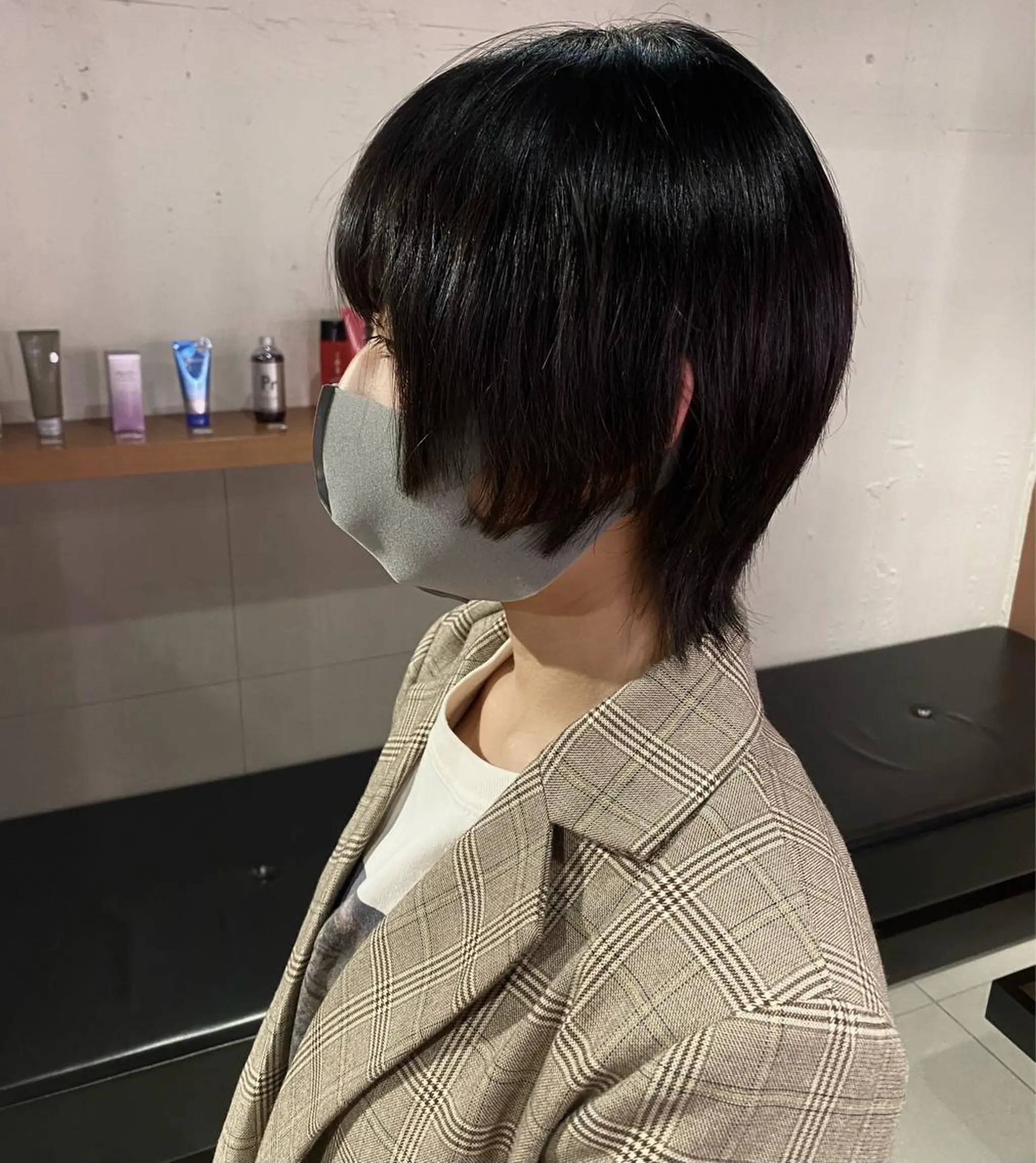 ショート ウルフカット カット インナーカラー🫶 オタク美容師 山本のヘアスタイル