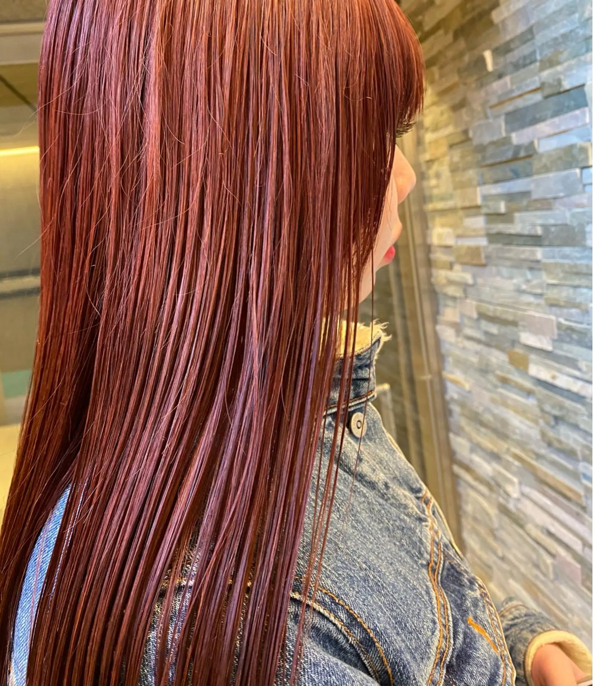 ロング デザインカラー/ボブ ブリーチカラー/ユリのヘアスタイル