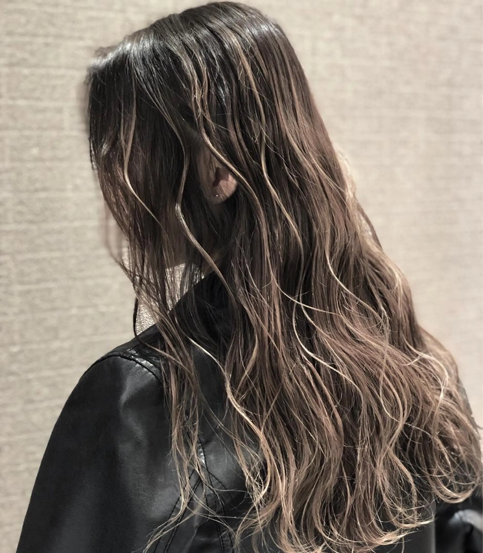 セミロング カラー ヘアアレンジ アンドウ ユウ/ レイヤーカット/韓国のヘアスタイル