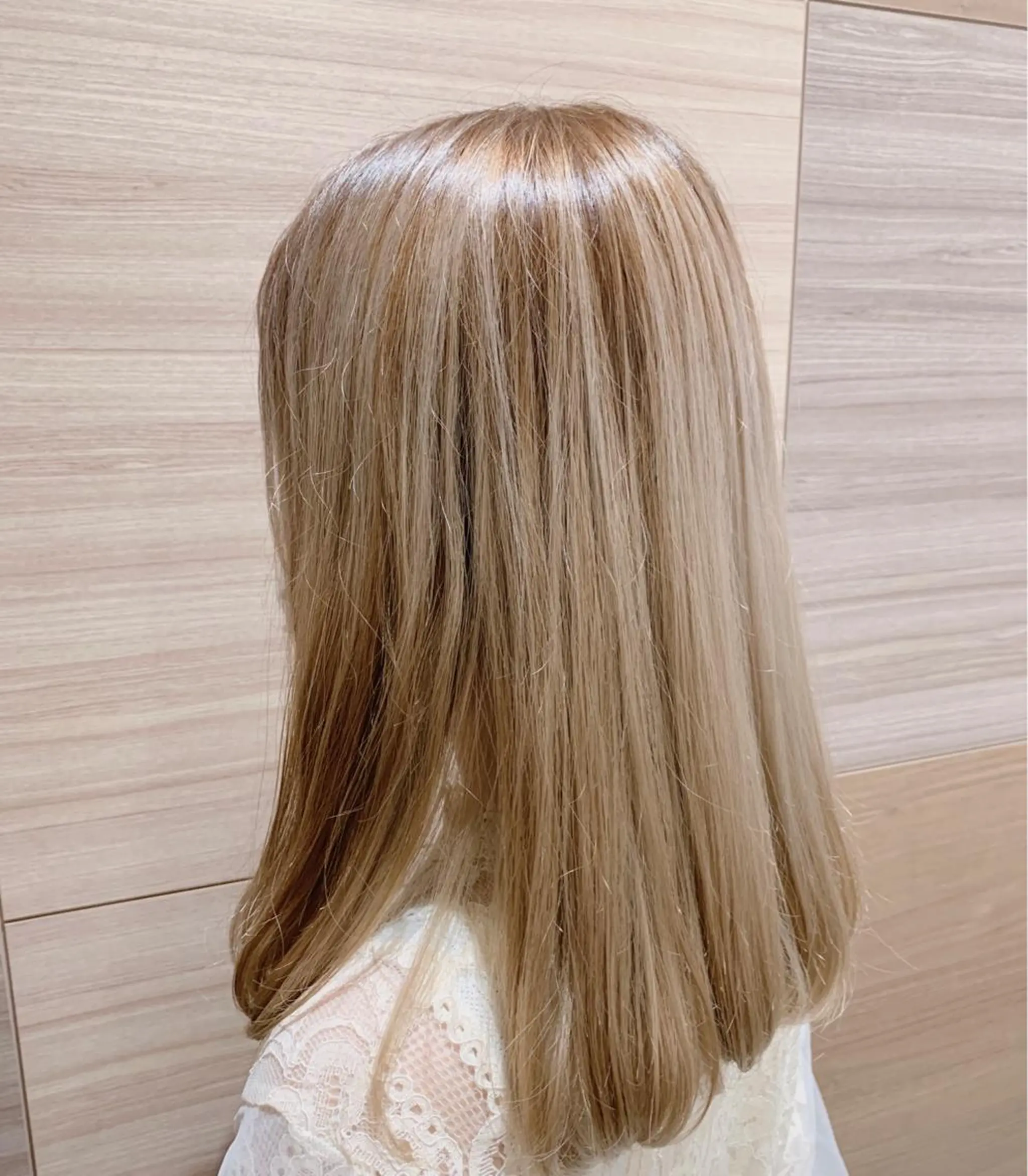 ミディアム カラー 艶カラー みゆう🎀のヘアスタイル