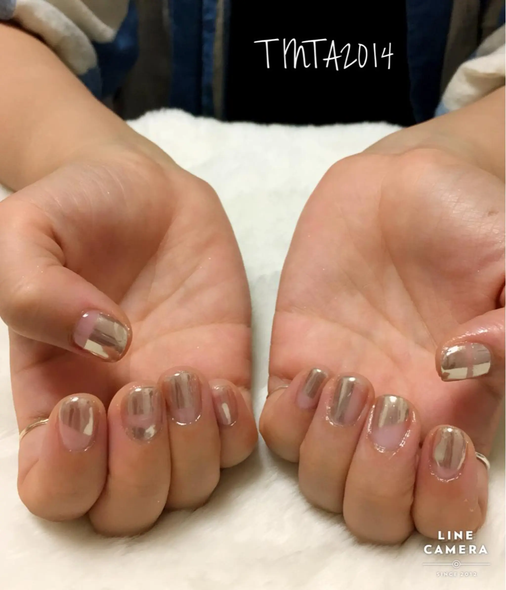 ネイル ミラーネイル 馬場 典子のネイルデザイン