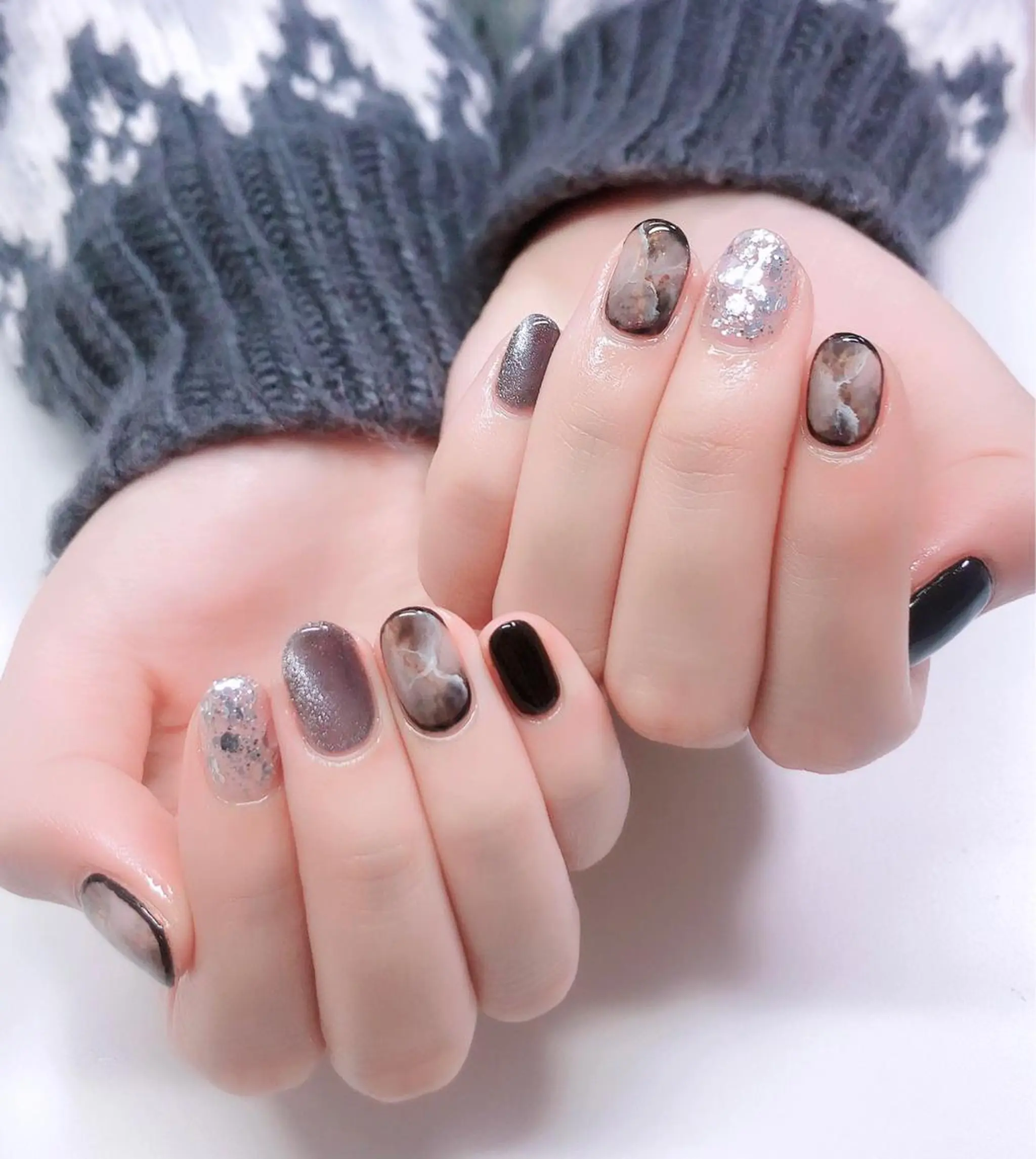 ネイル ハンドネイル 片平 恭子のマツエク・マツパデザイン