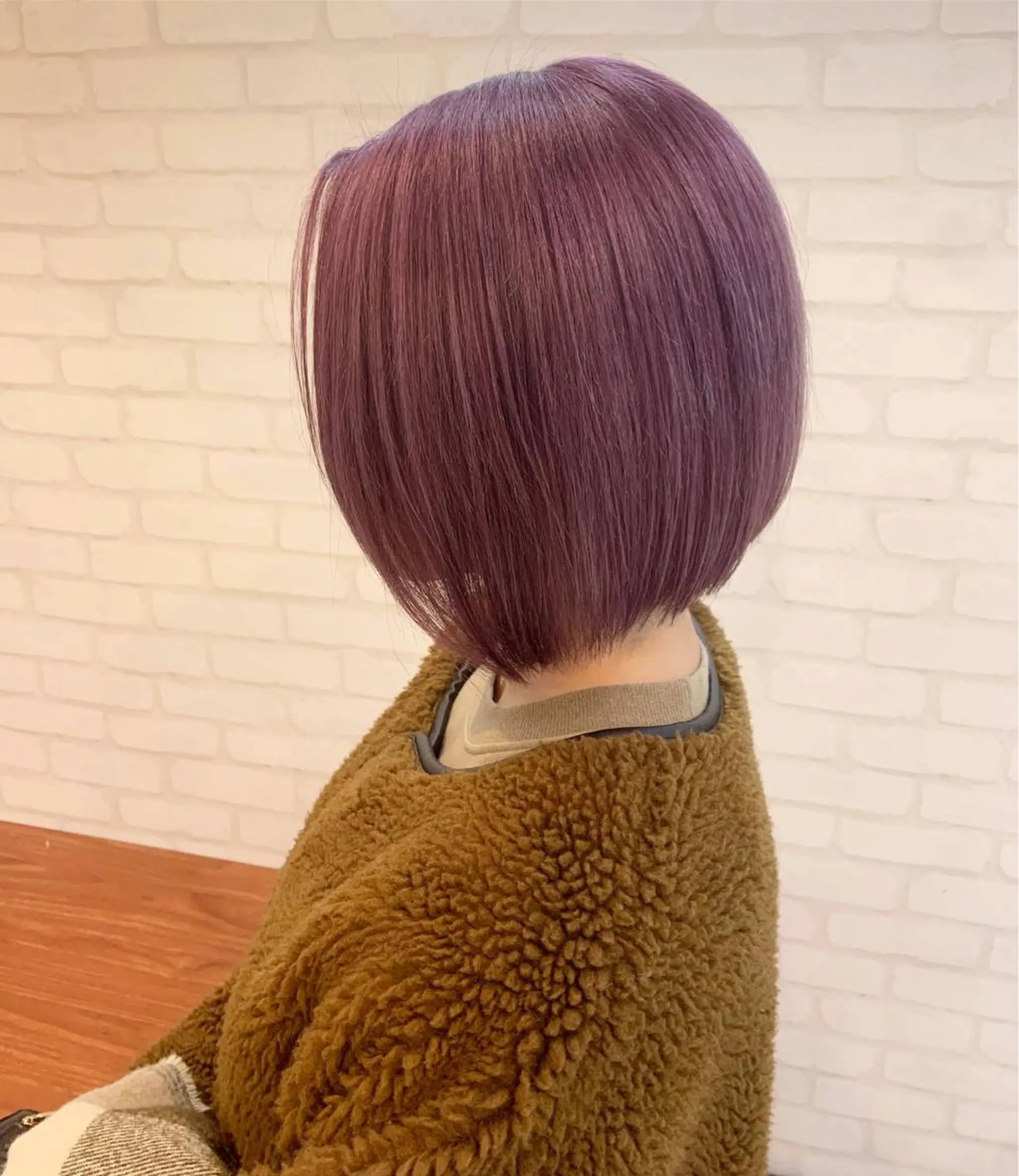 ショート カラー ヘアカラー トリートメント にしき さんのヘアスタイル