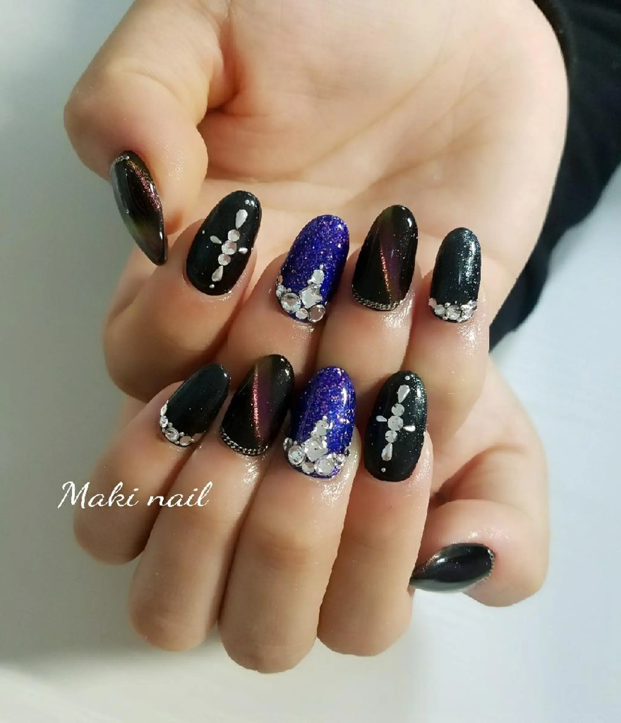 ネイル スカルプネイル   MAKI NAILのネイルデザイン