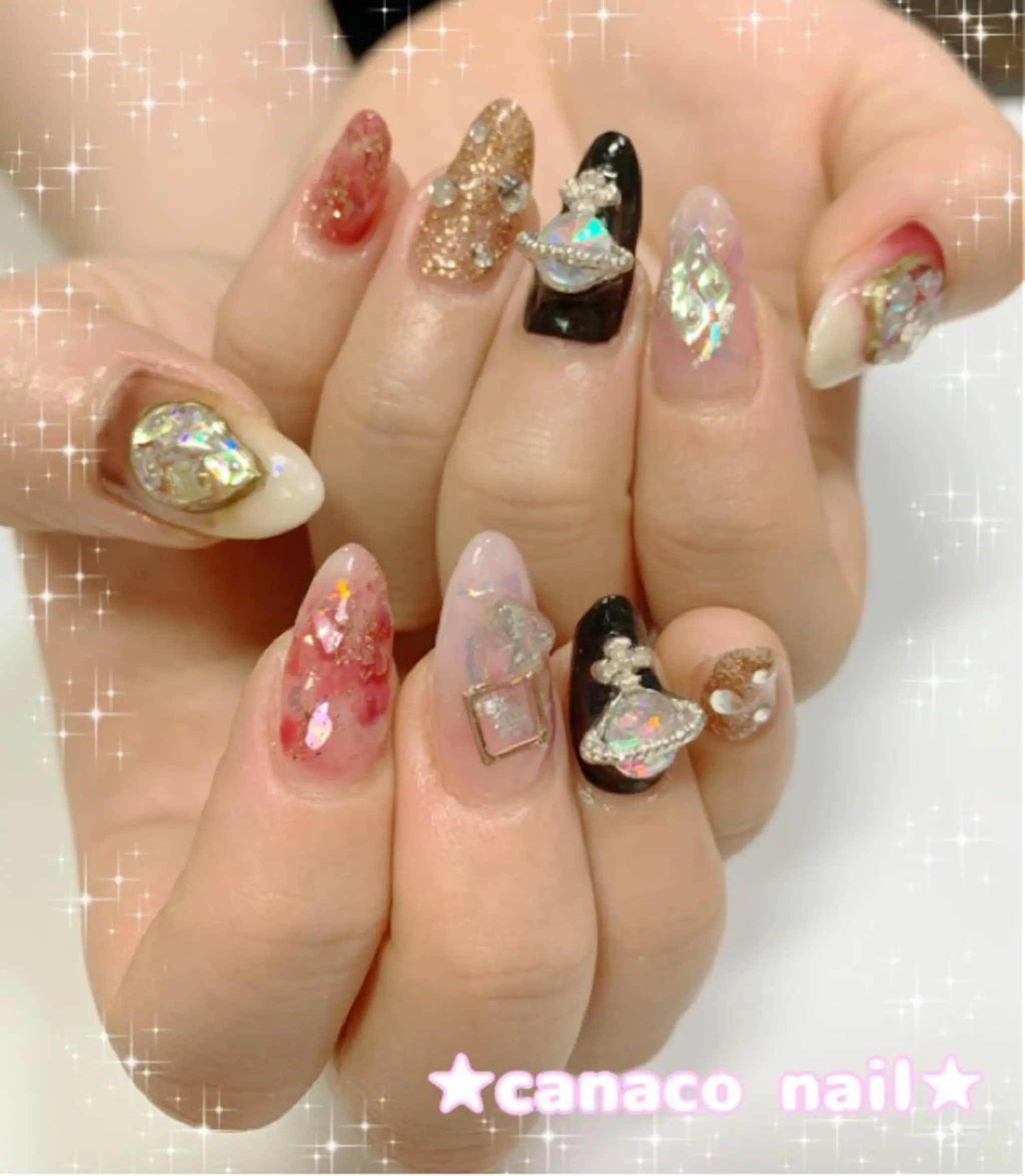 ネイル 持ち込み ベテランネイル cnc  nailのネイルデザイン