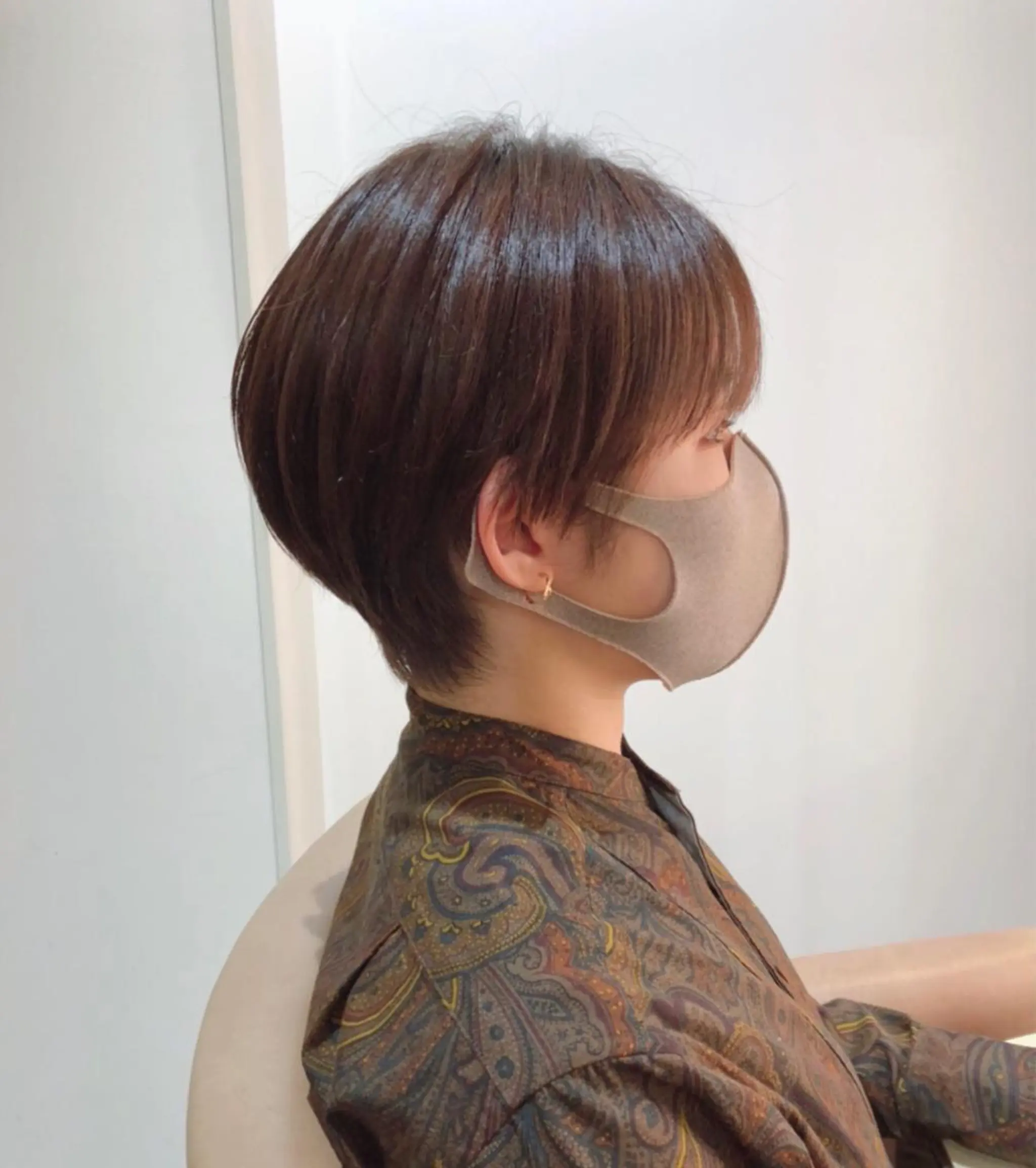 ショート カラー ショートヘア 髪質改善特化 谷口祐綺のヘアスタイル