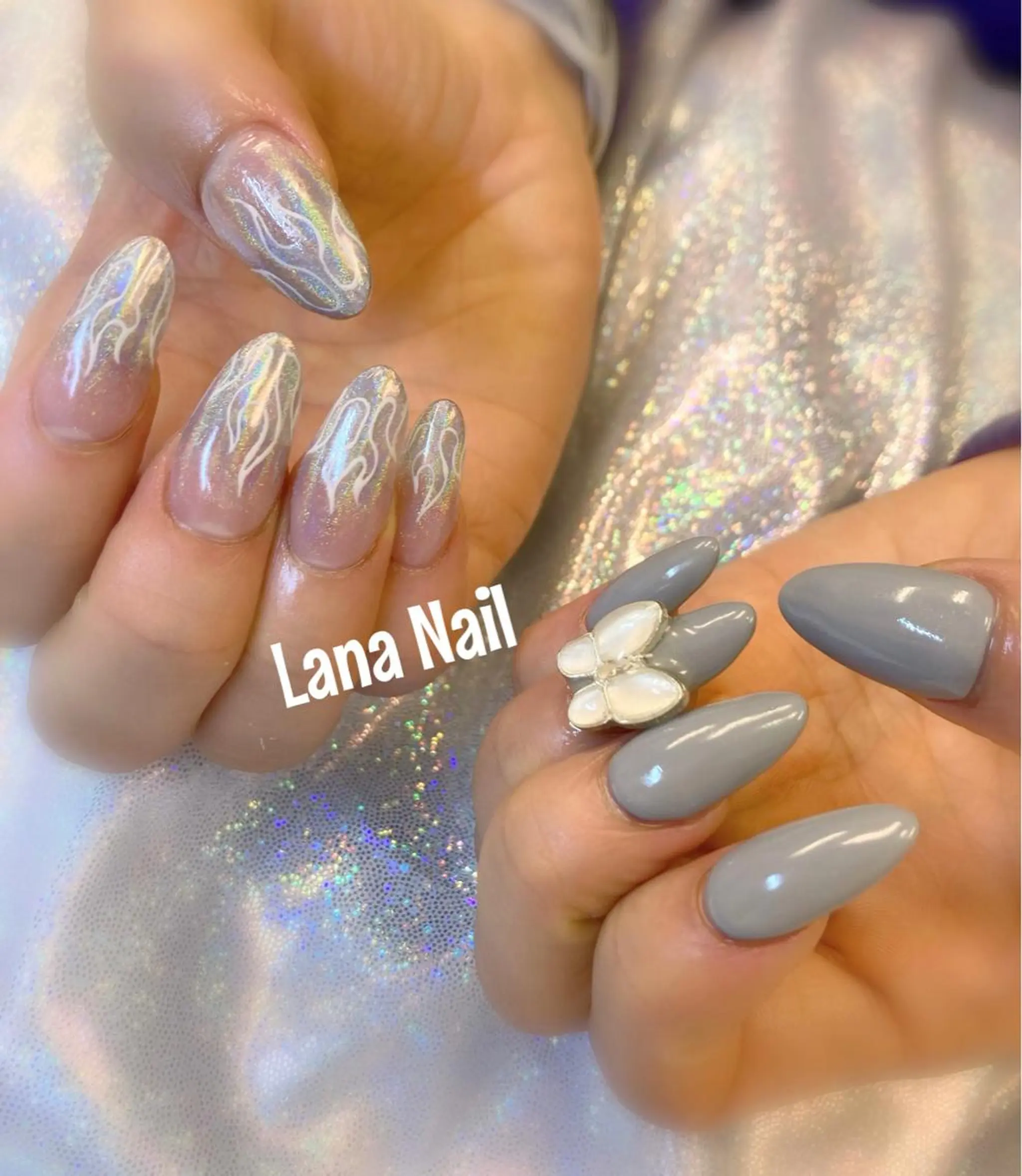 ネイル スカルプネイル Lana Nailのネイルデザイン