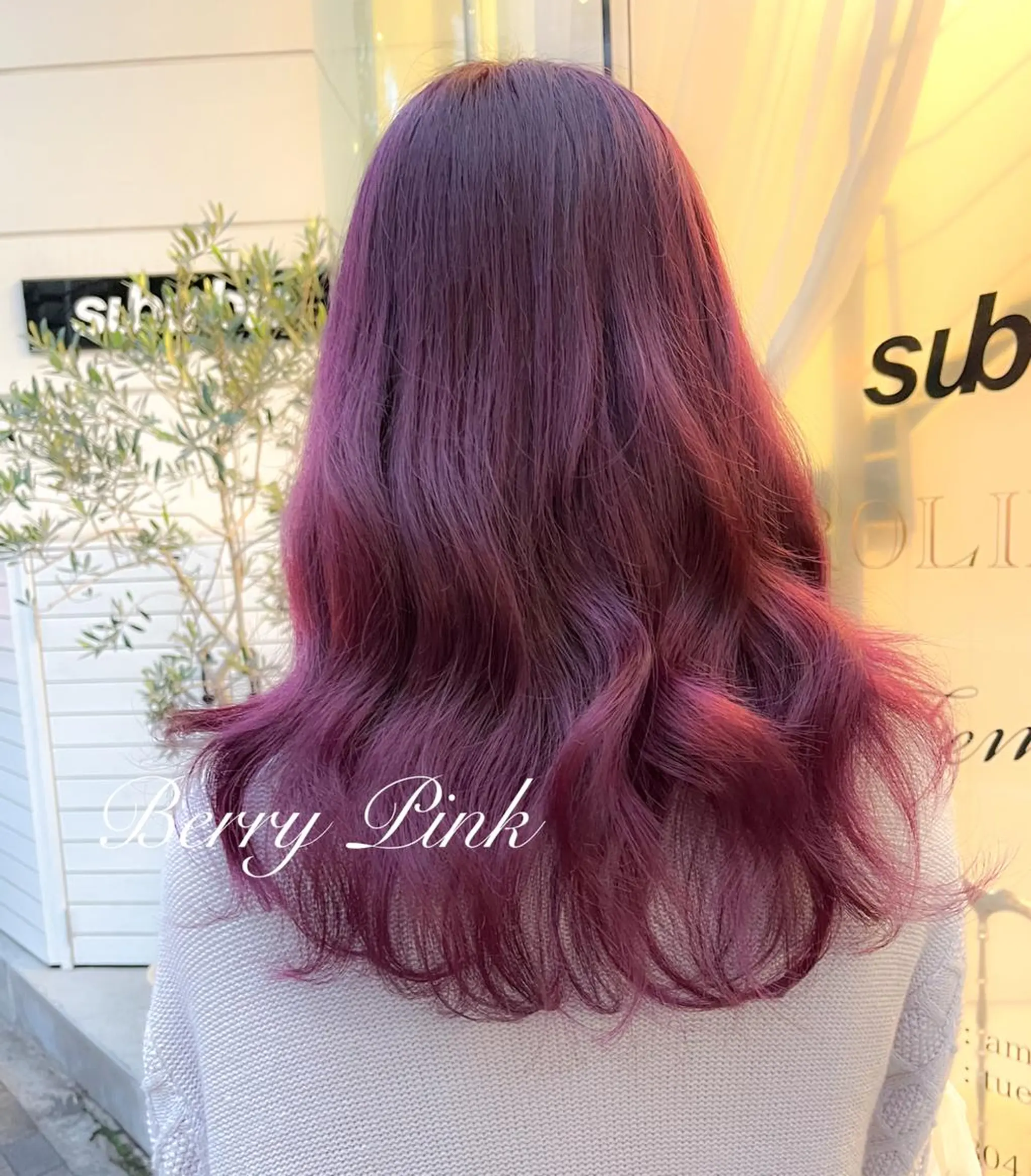 ロング カラー ブリーチ miyu /トレンド カラー×艶髪のヘアスタイル