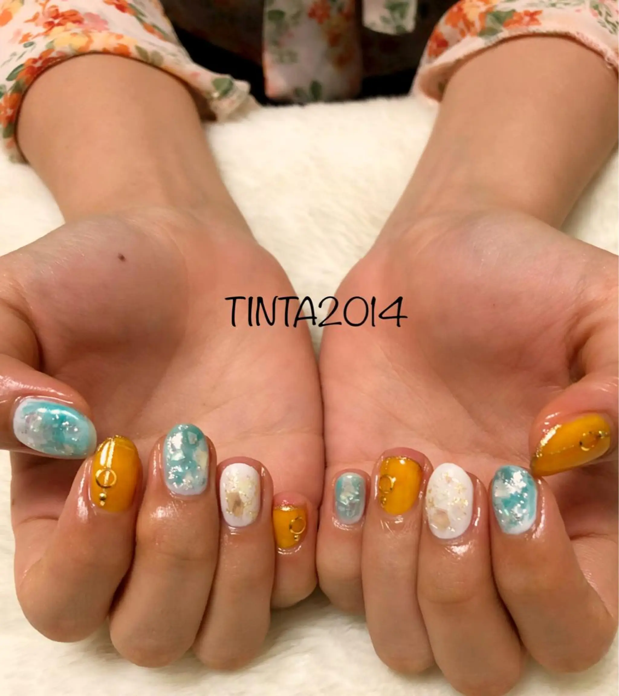 ネイル ニュアンスネイル ネイルサロン ティンタ所属・馬場 典子のネイルデザイン