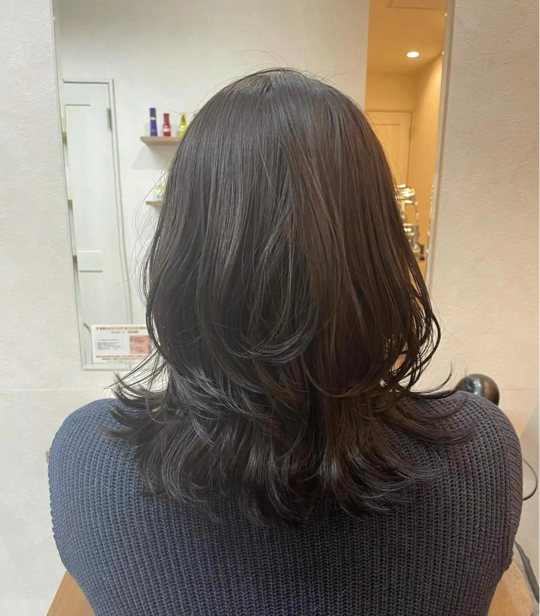 セミロング 骨格、カラー診断士 ✂️淡中円花のヘアスタイル