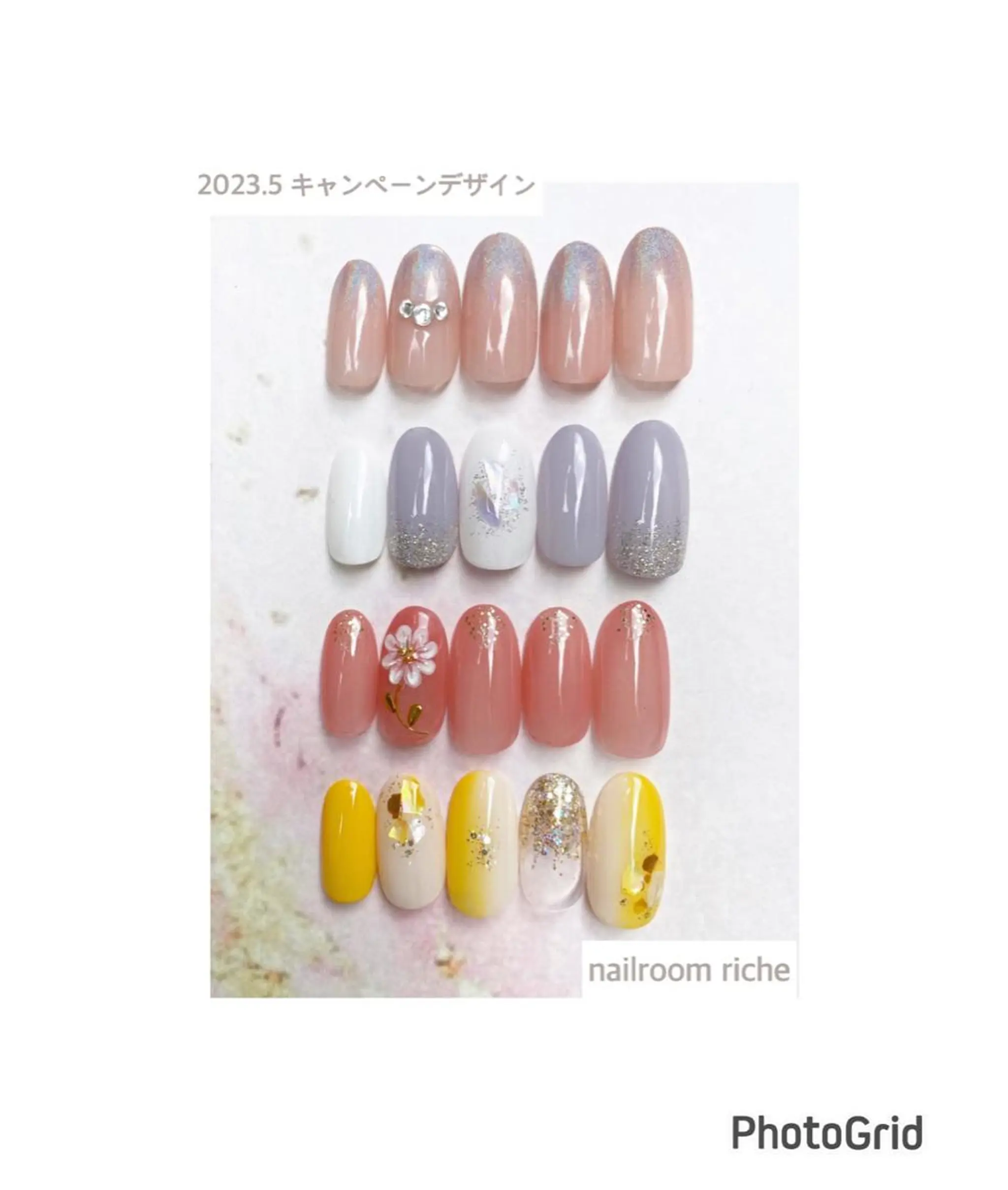 ネイル ハンドネイル nailroom richeのネイルデザイン