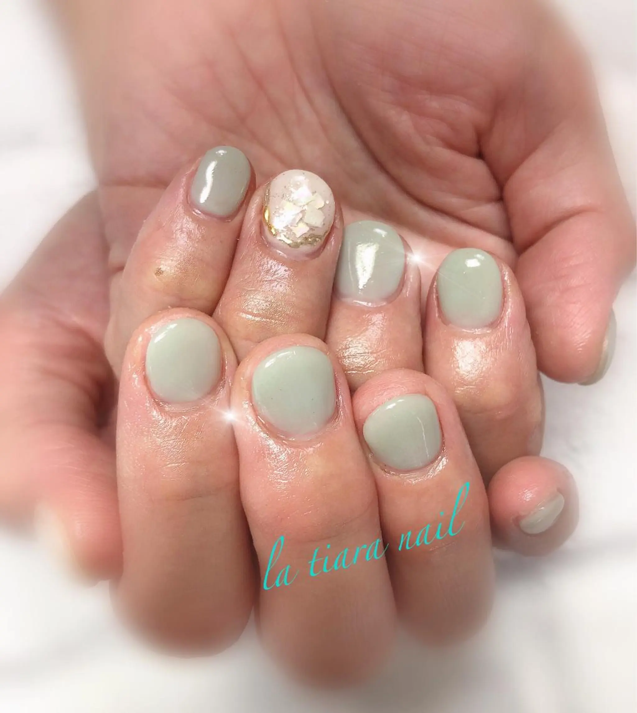 ネイル Blue bird  nailのネイルデザイン