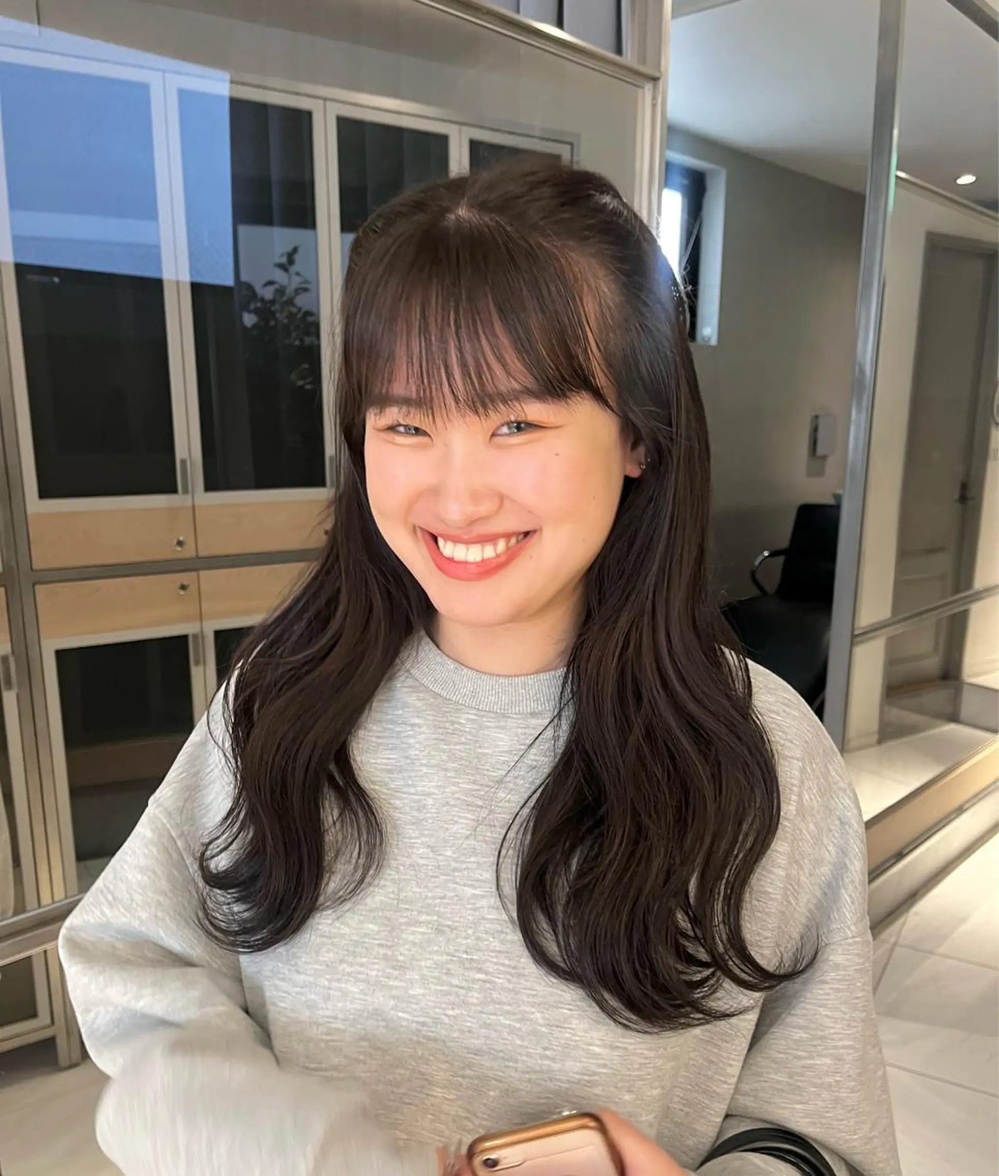 ロング カラー ヘアカラー トリートメント ヘッドスパ ヘアセット 🎀艶モテカラー🎀 彩季のヘアスタイル