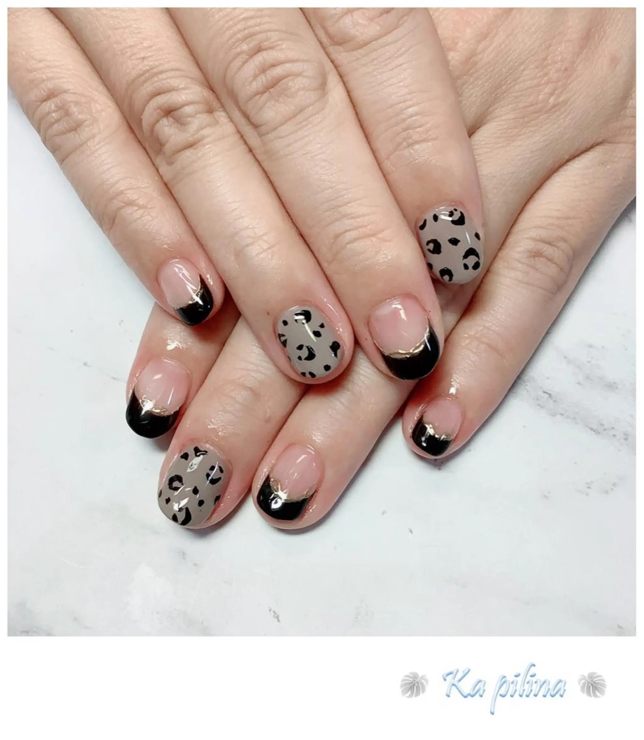 ネイル アニマル柄 Nail salon Ka pilinaのネイルデザイン