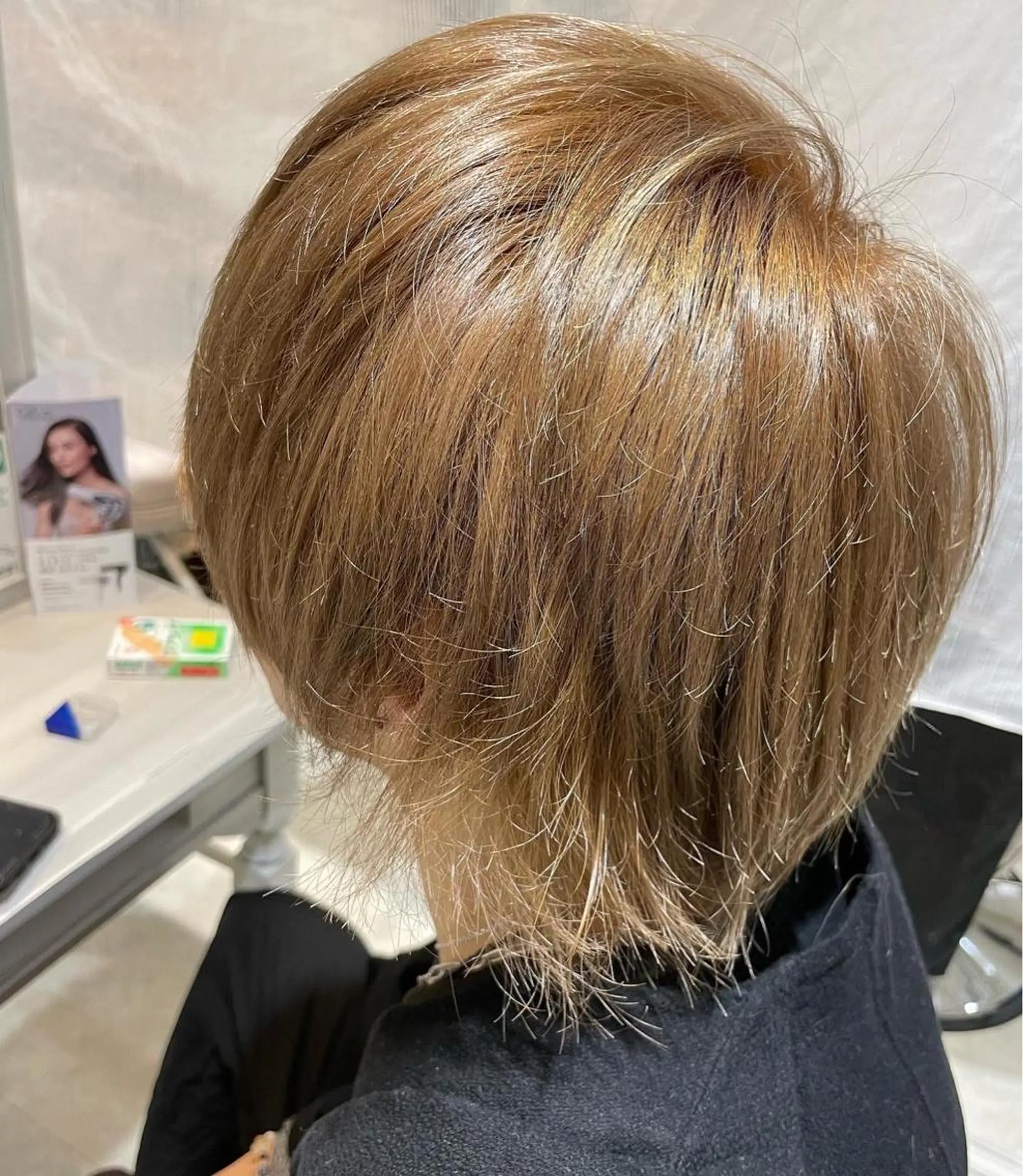 カラー ベージュカラー ミルクティーベージュ 🎨 SHIORI🥀のヘアスタイル