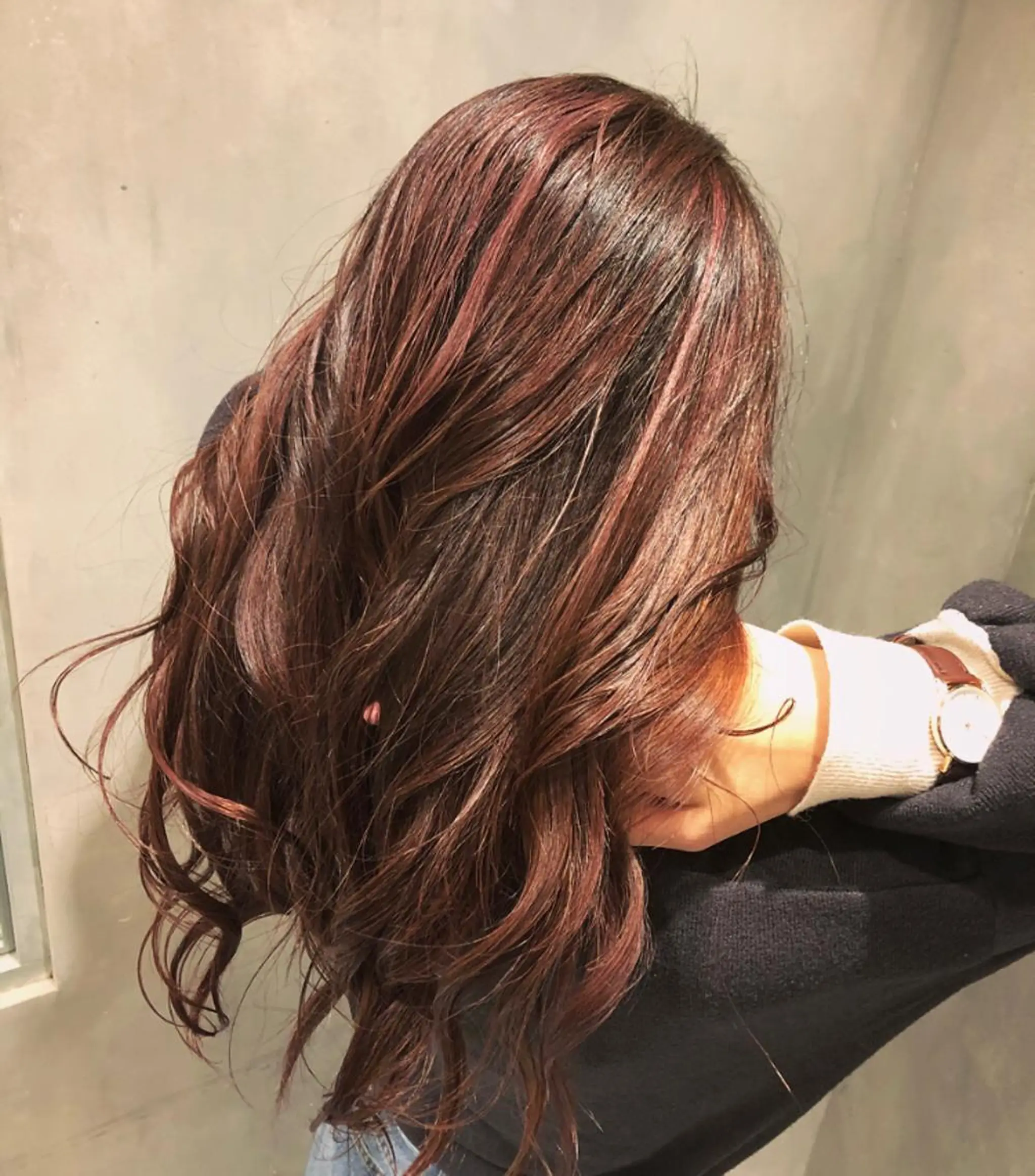 ロング カラー 髪質改善⭐️ 桜場のヘアスタイル