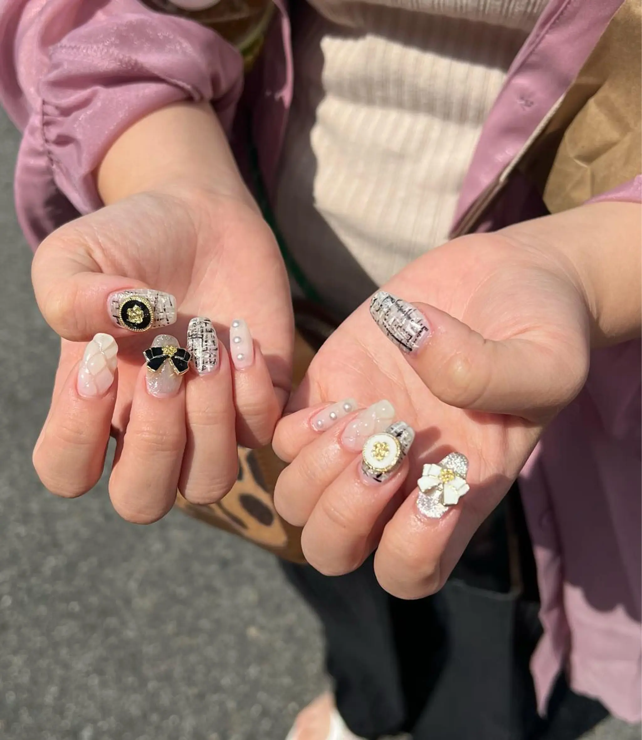 ネイル ツイードネイル nail salon CHEのネイルデザイン