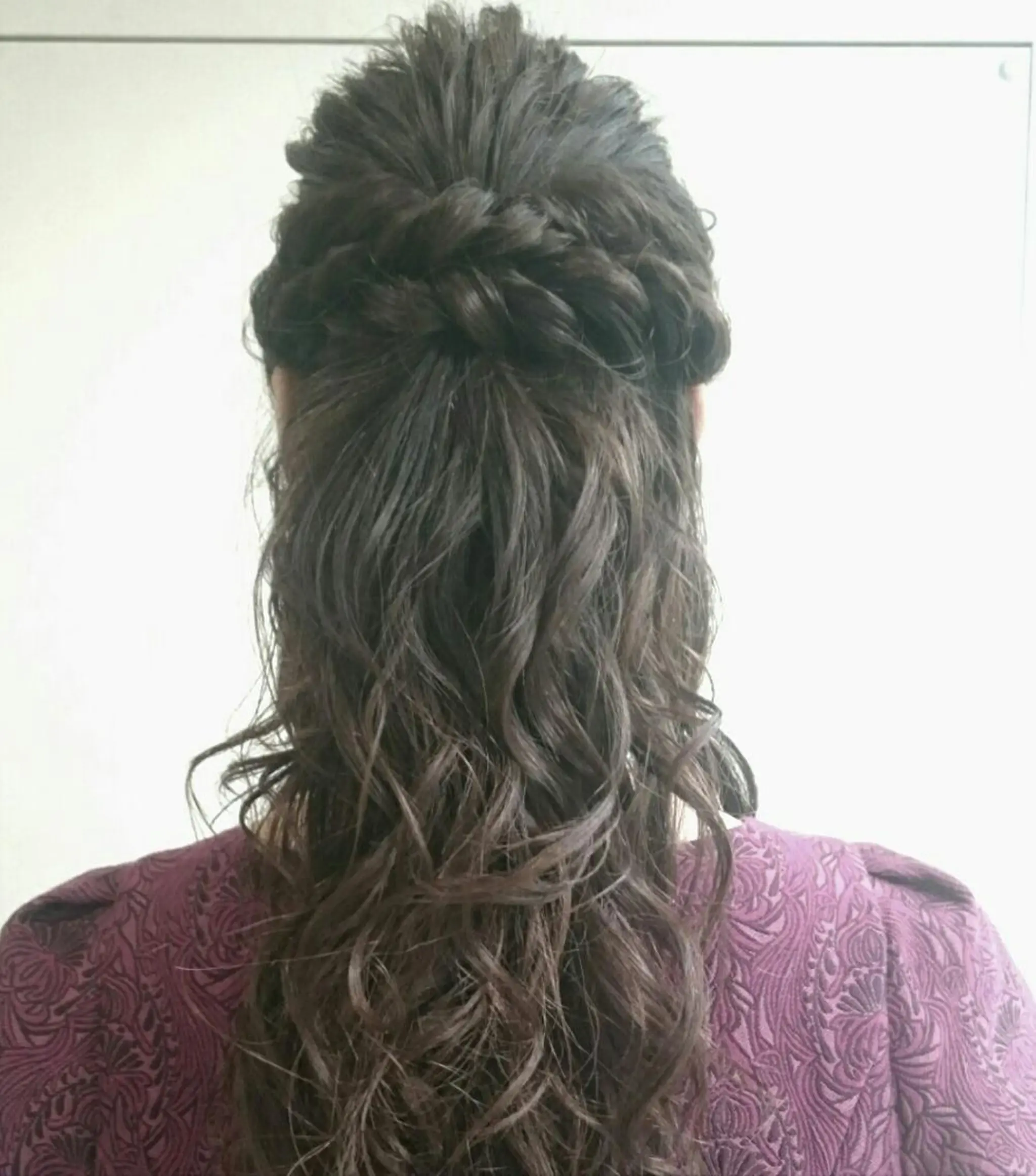 ロング ヘアアレンジ 宮崎 睦のヘアスタイル