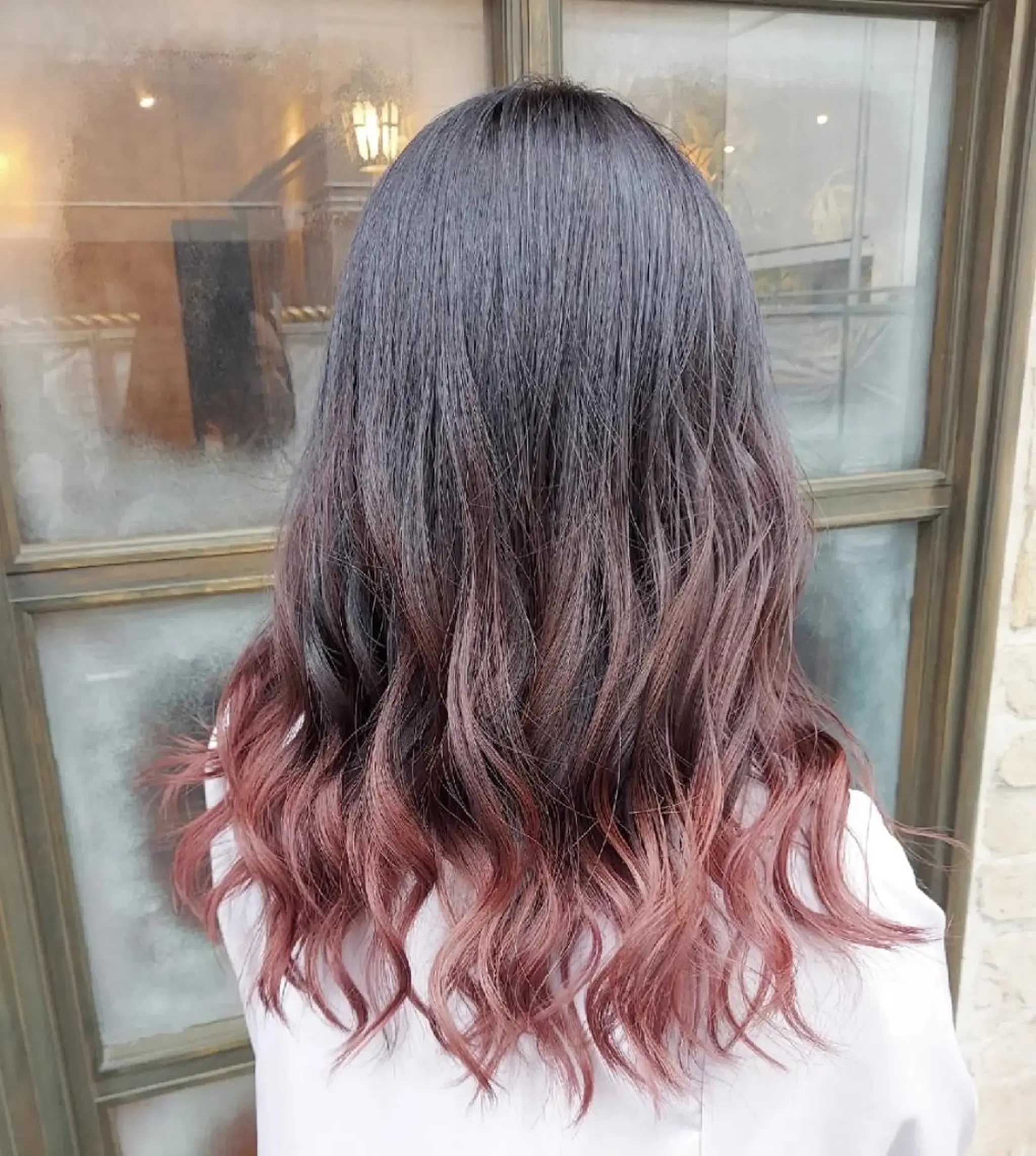 ロング カラー グラデーションカラー ピンクカラー ブリーチ・ハイトーン 特化🎉内山のヘアスタイル