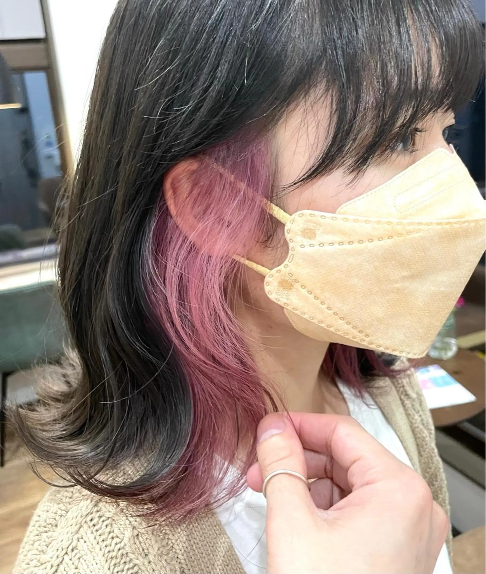 ミディアム 佐藤 大征のヘアスタイル