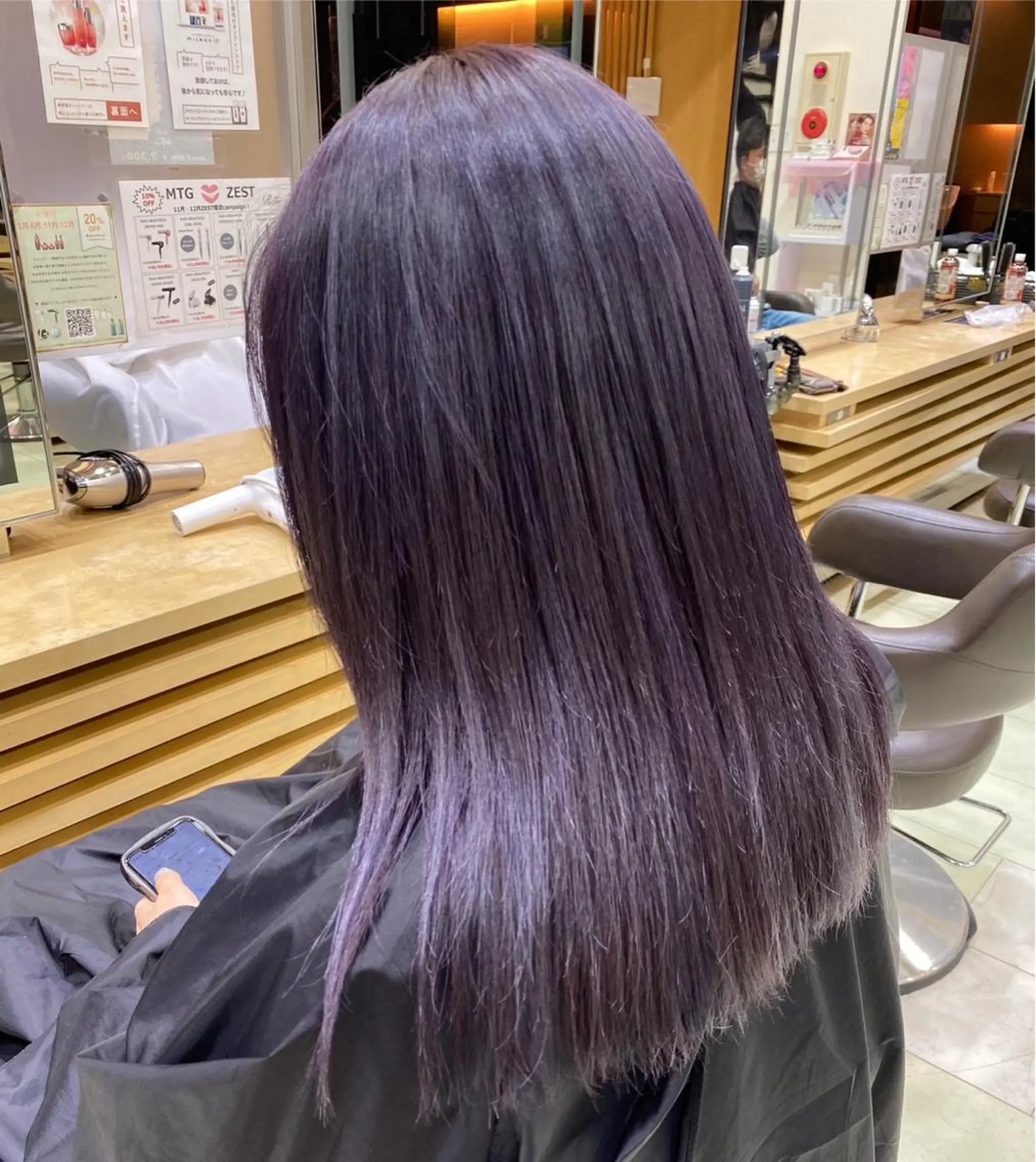 ロング カラー 🫧カット/パーマ /ネイル/かりん🫧のヘアスタイル