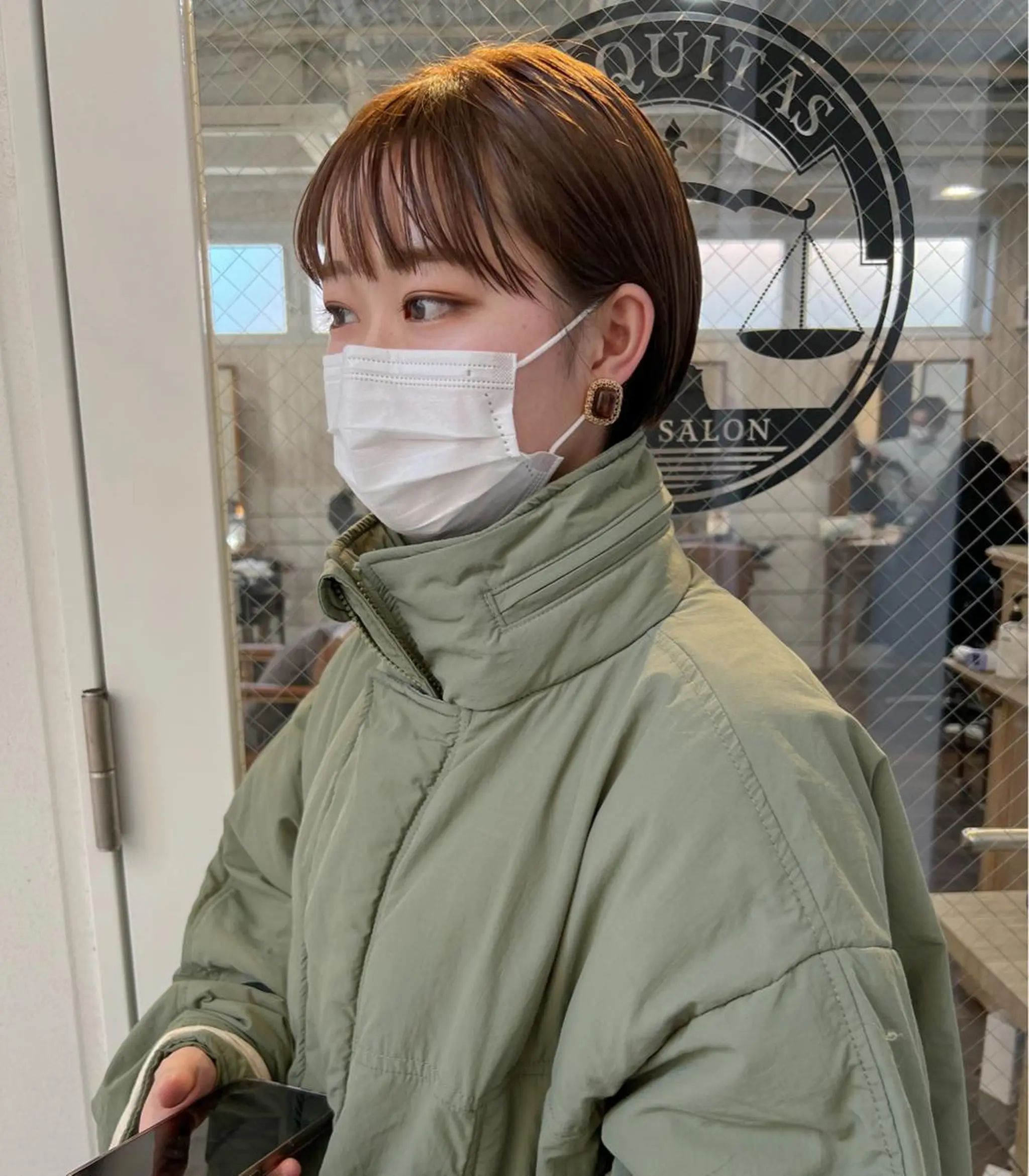 ショート カラー ショートボブ ベージュカラー ブリーチ 透明感カラー ダブルカラー 蔵前 デザインカット KOBAYASHIのその他イメージ