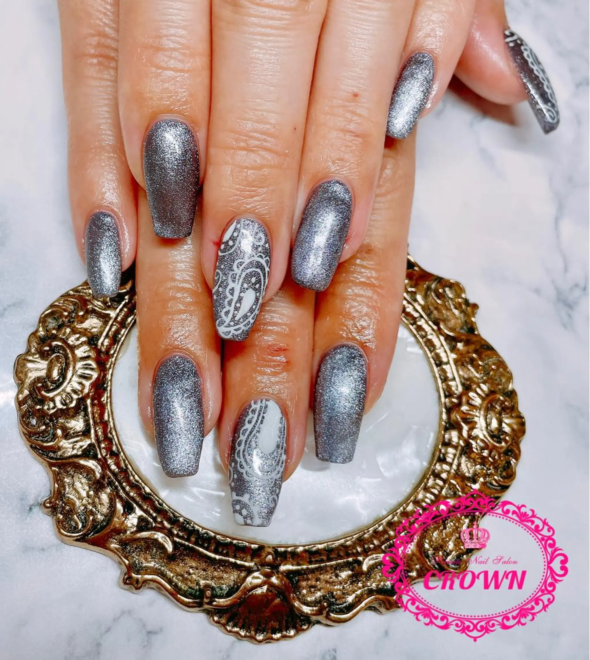 ネイル CROWN プライベートサロンのネイルデザイン