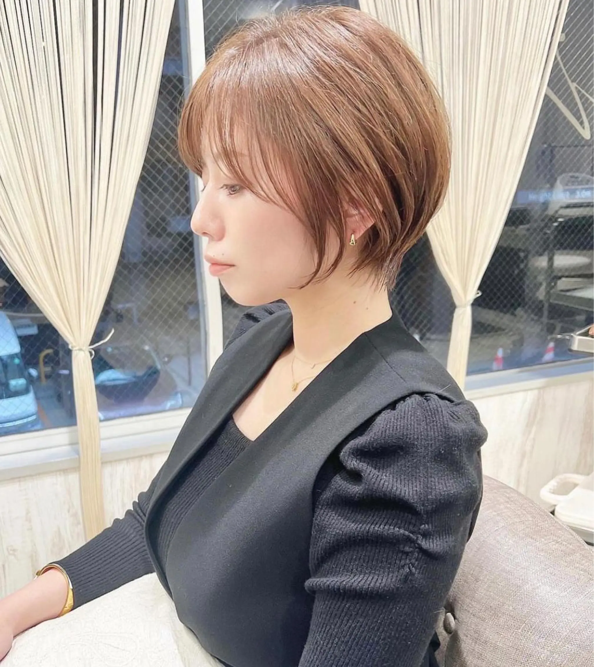 ショート 小野 明日香のヘアスタイル