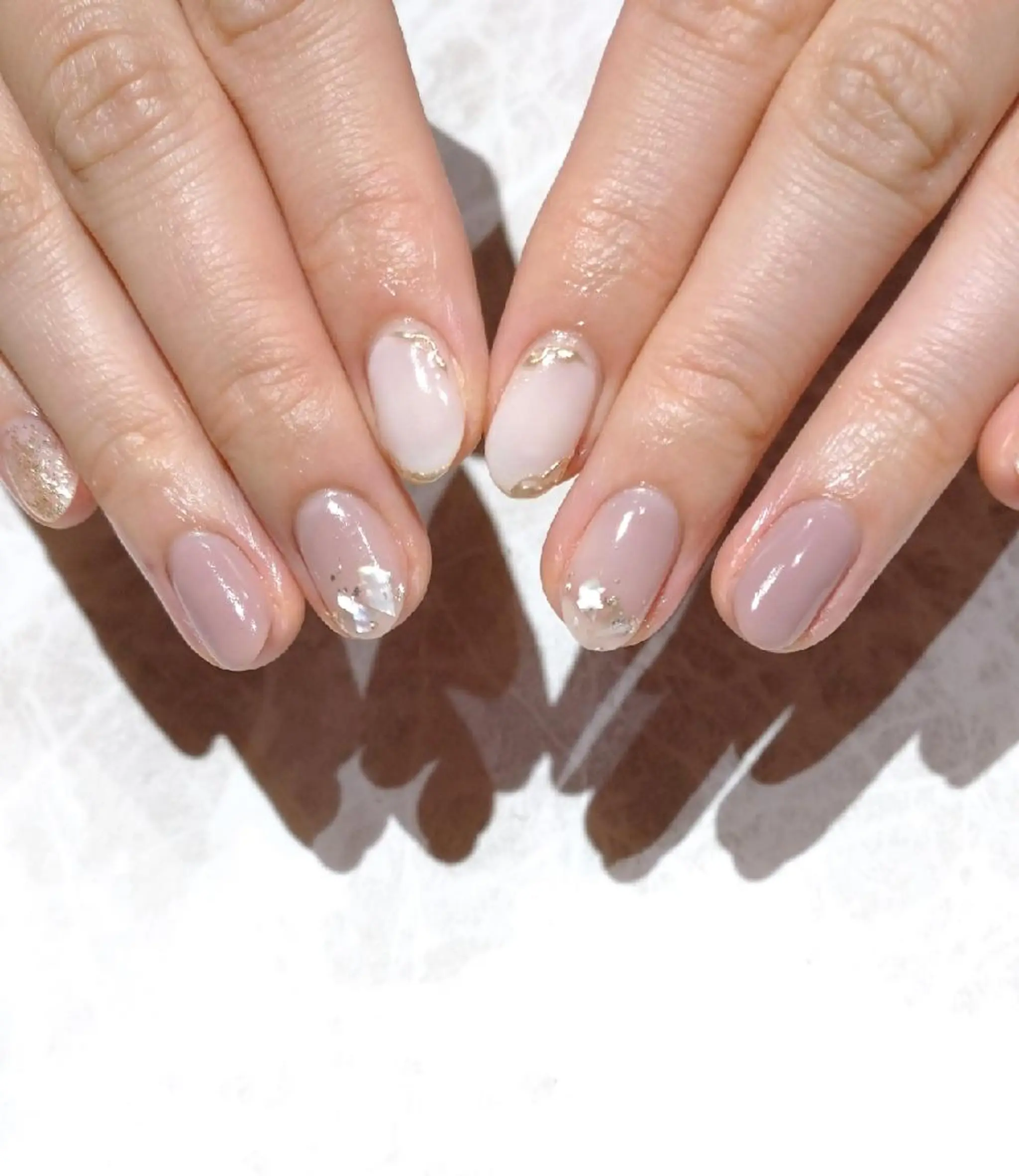 ネイル 持ち込み ハンドネイル 會田 瑠衣のネイルデザイン