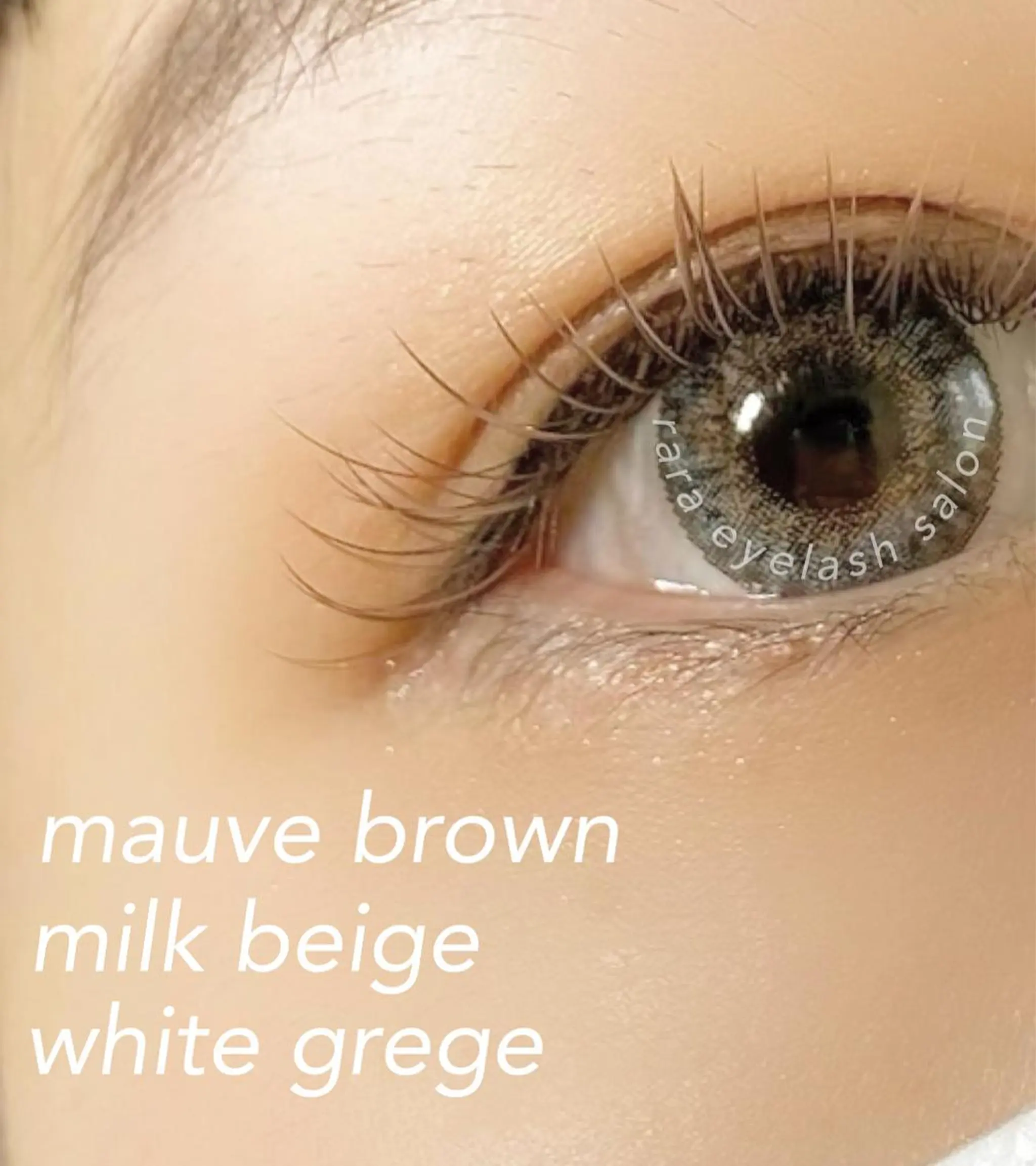 マツエク・マツパ RARA所属・【𝐑𝐀𝐑𝐀】 eyelashのマツエク・マツパデザイン