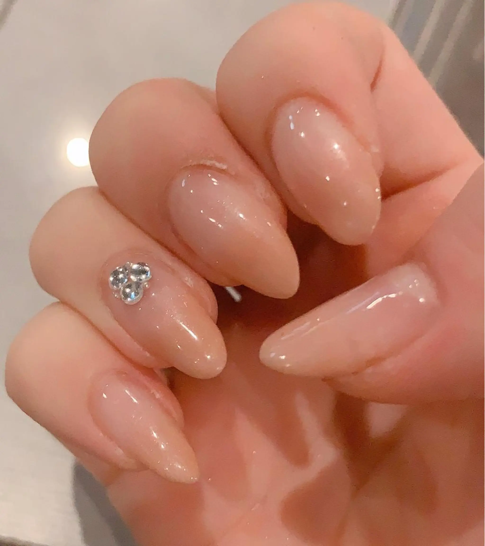 ネイル グラデーション オフィスネイル シンプルネイル mayuko .のネイルデザイン
