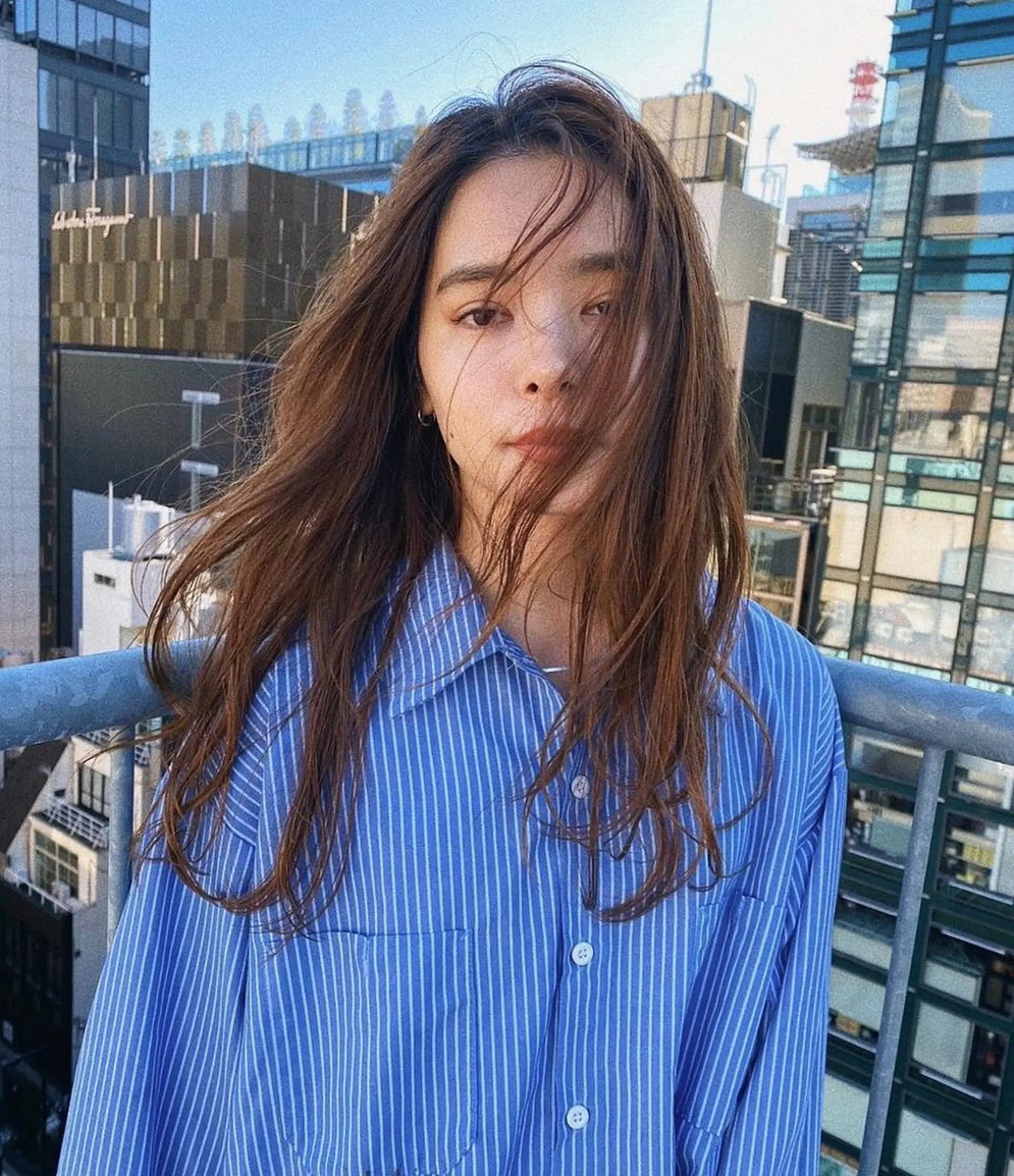 ロング くせ毛 🍃服部 雅哉🍃銀座◎のヘアスタイル