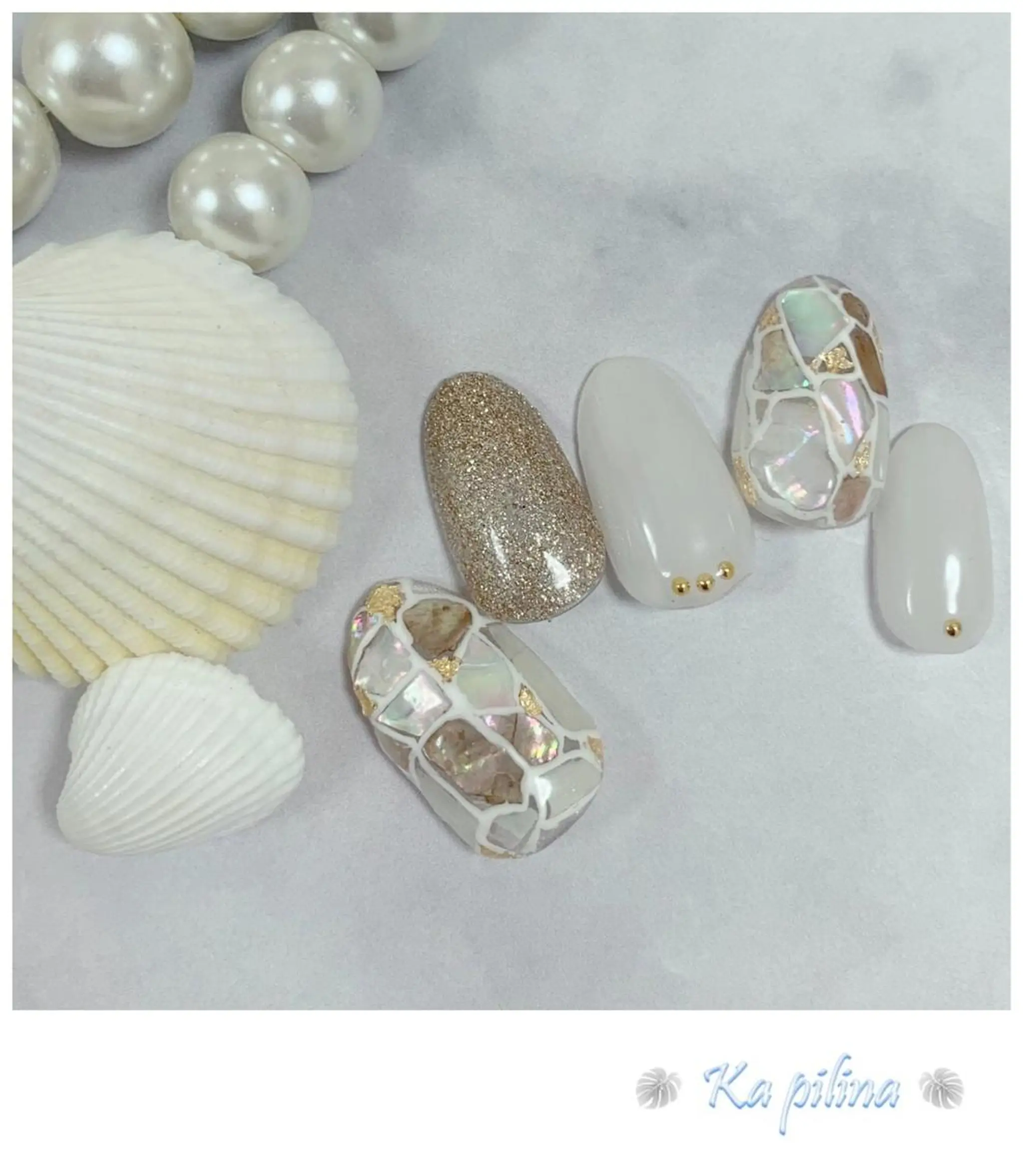ネイル Nail salon Ka pilinaのネイルデザイン