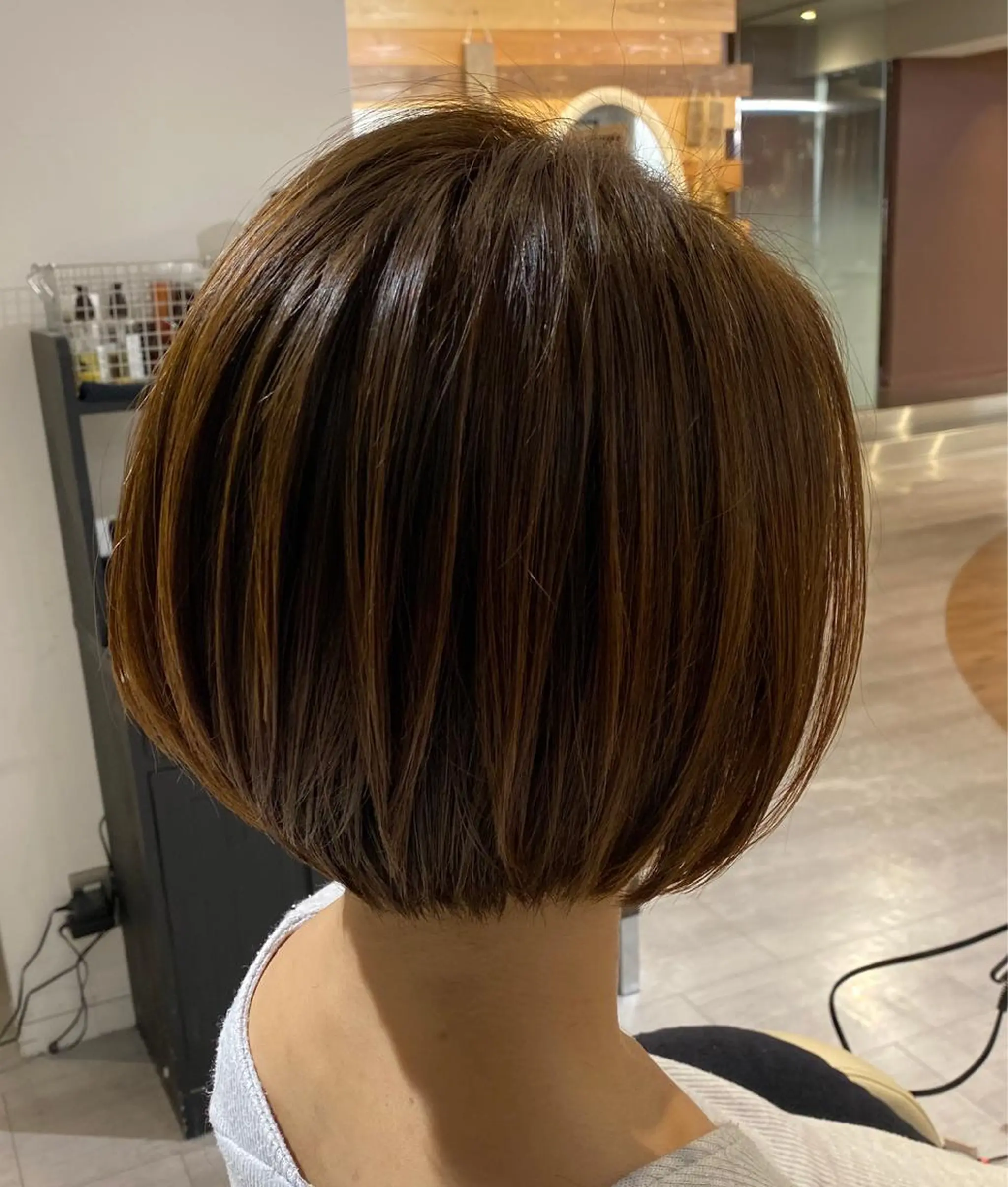 ショート カラー ショートヘア 金子 富士のヘアスタイル