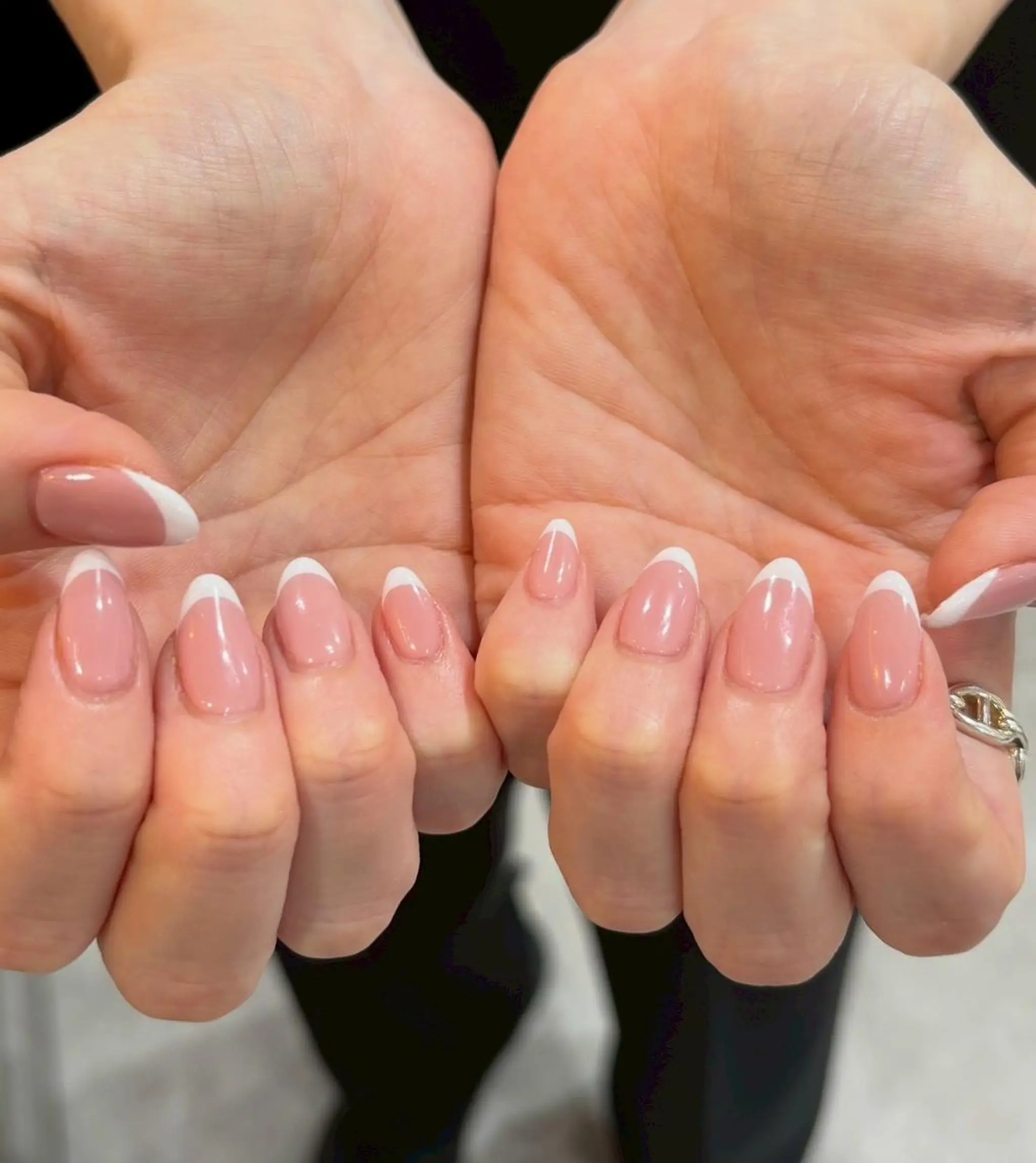 ネイル フレンチネイル ハンドネイル パラジェル認定サロン N°nail 立川のネイルデザイン
