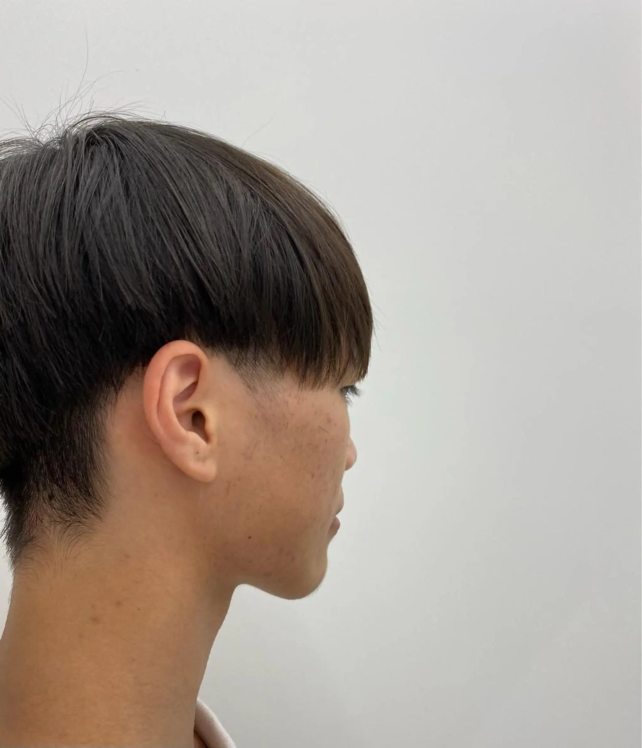 ショート カラー パーマ メンズ マッシュ 高橋 一樹のヘアスタイル