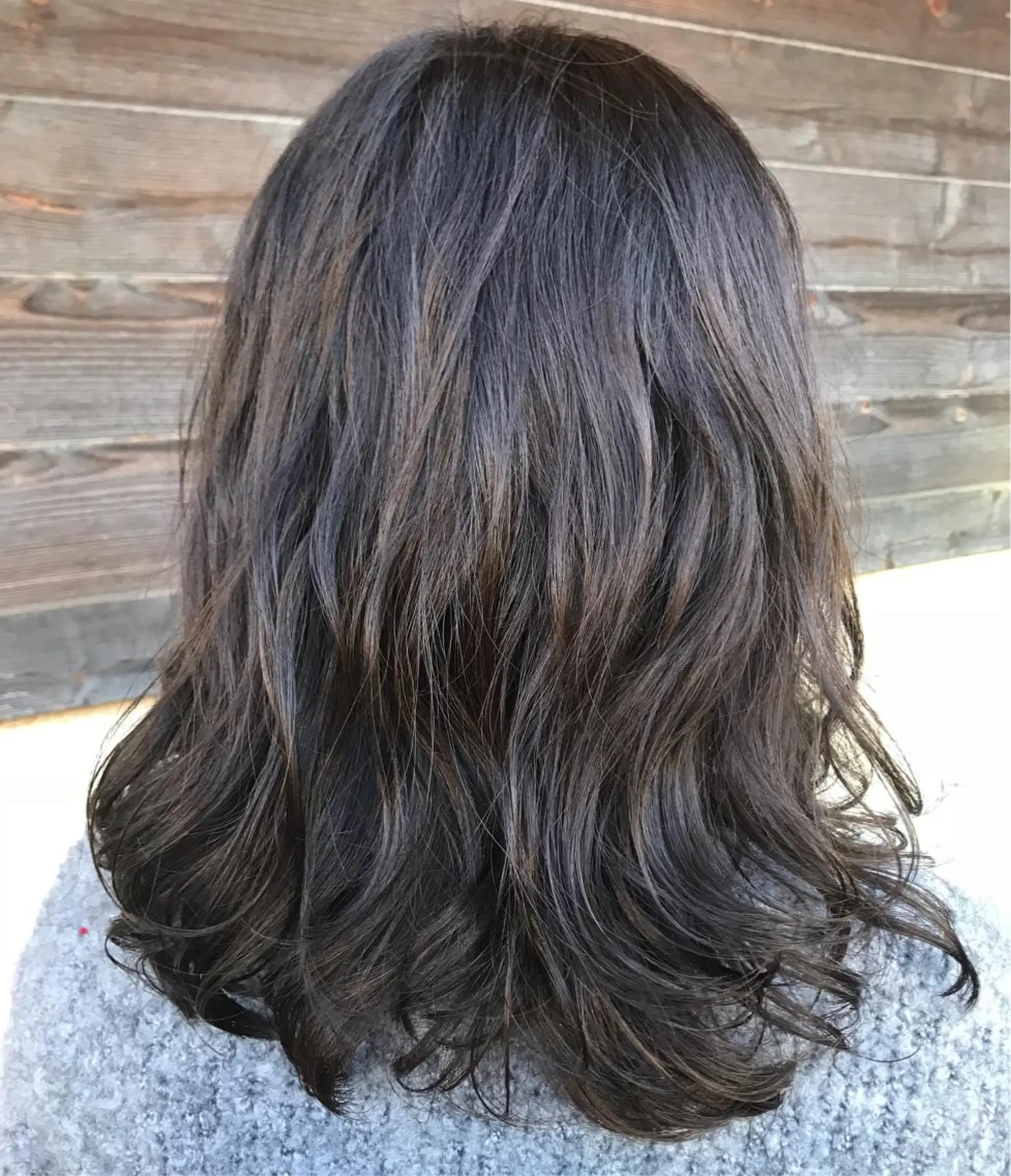 セミロング カラー ヘアアレンジ 似合うが分かる💕 骨格診断/宮澤瑞穂のヘアスタイル