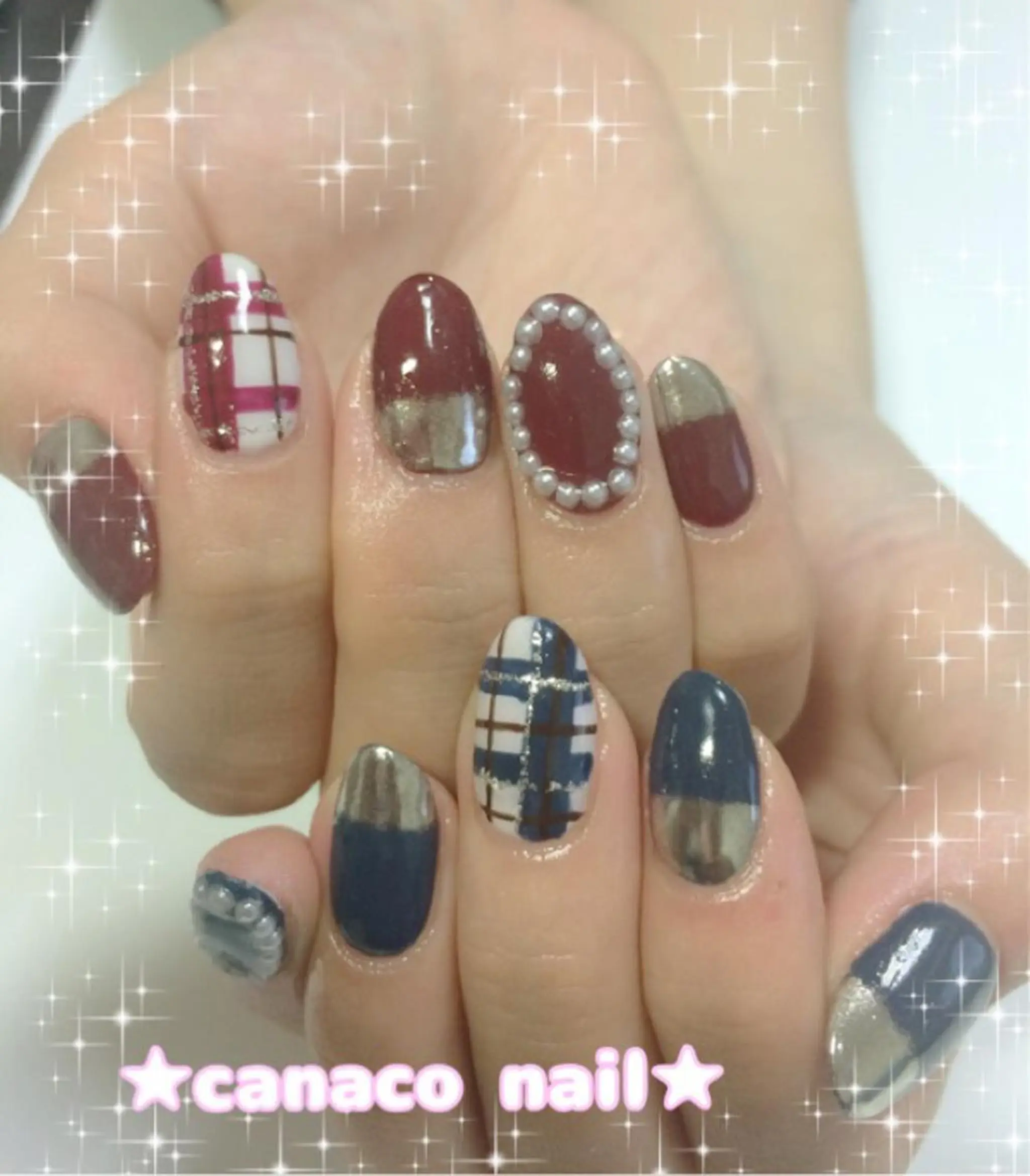 ネイル アートネイル ハンドネイル ハンドケア ベテランネイル cnc  nailのネイルデザイン