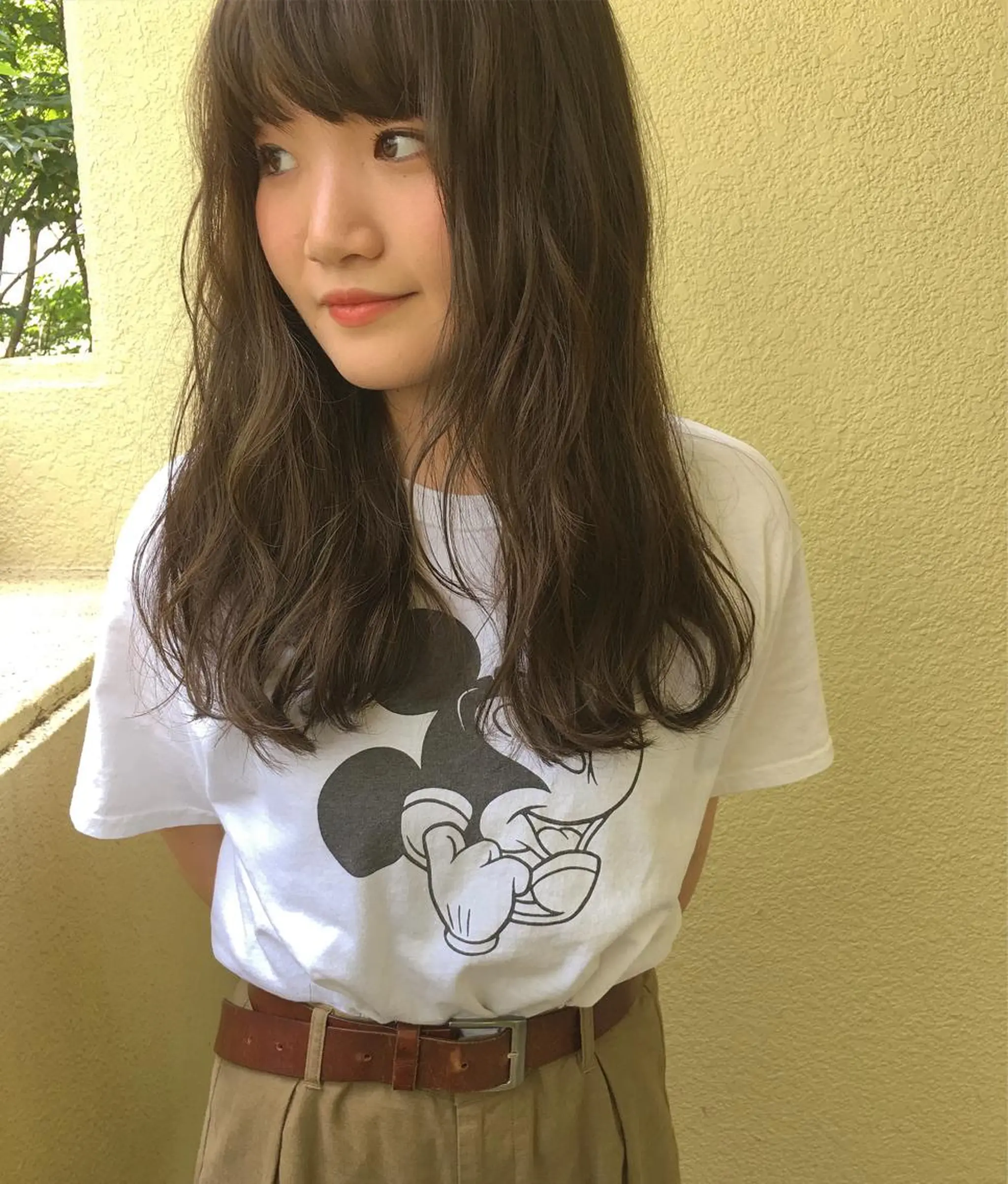 ロング カラー アッシュ ベージュカラー イルミナカラー 透明感/レイヤー🎀 春カラー/エリコ🌈のヘアスタイル