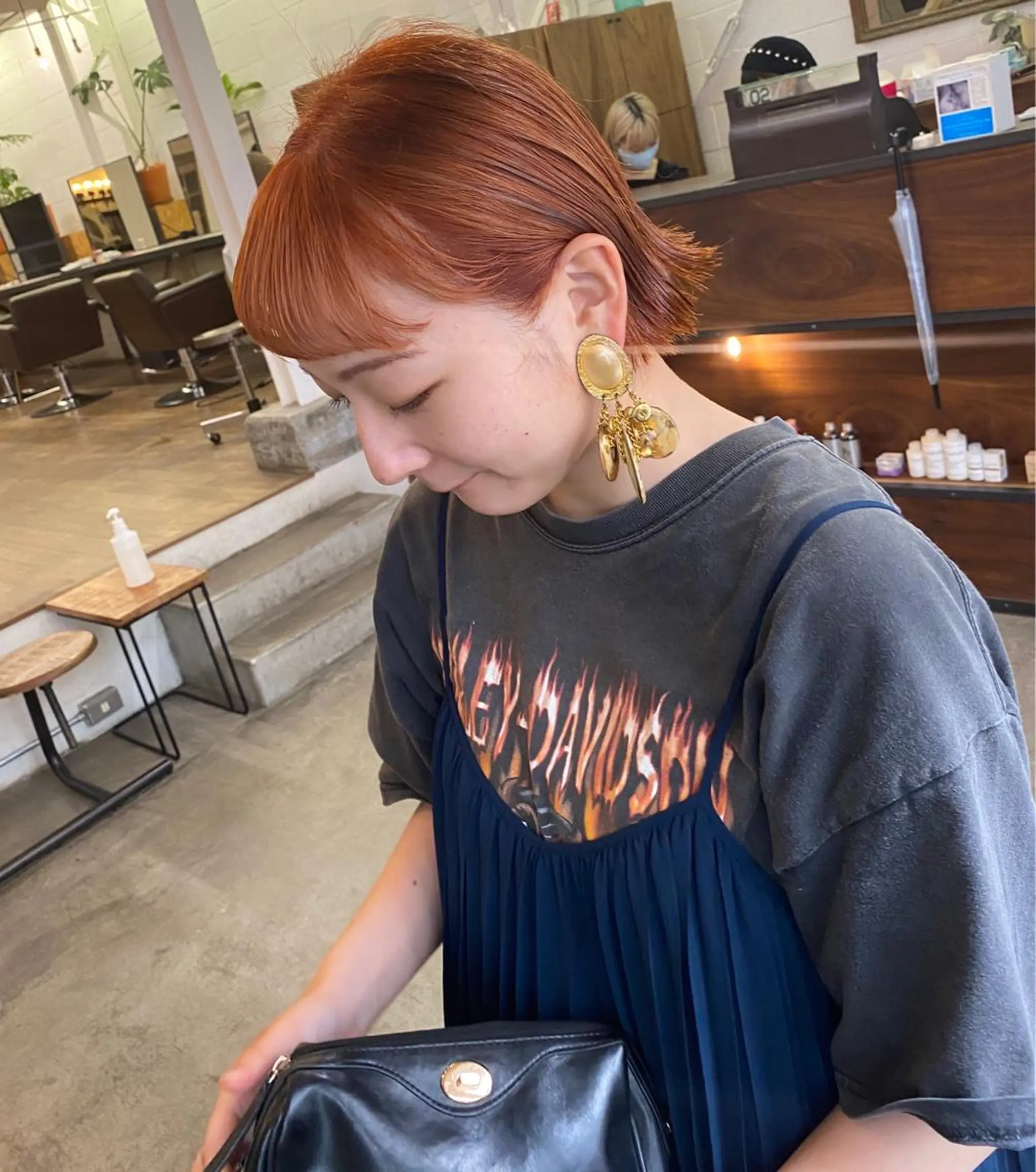 カラー 中谷 友莉花のヘアスタイル