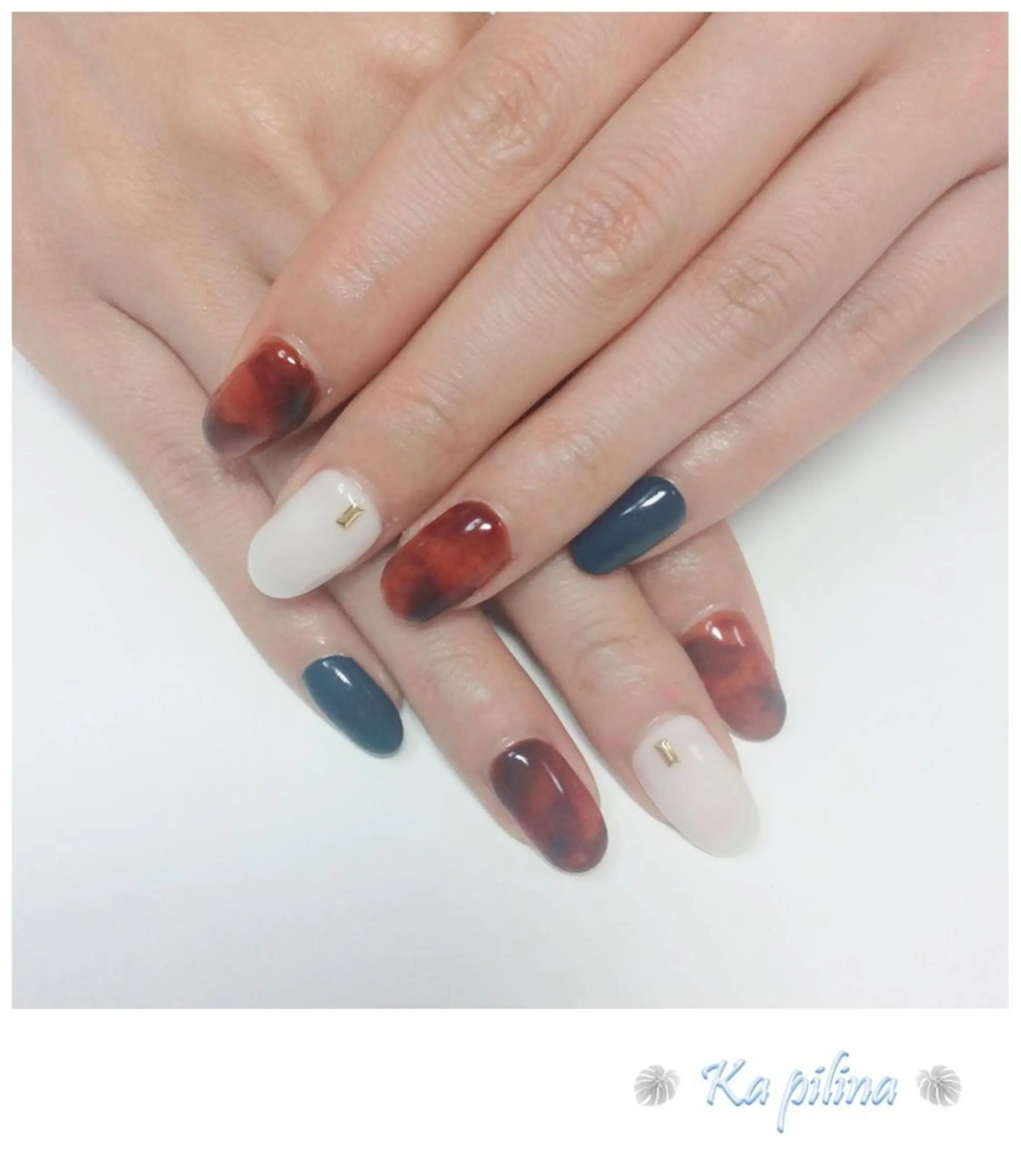 ネイル 冬ネイル Nail salon Ka pilinaのネイルデザイン
