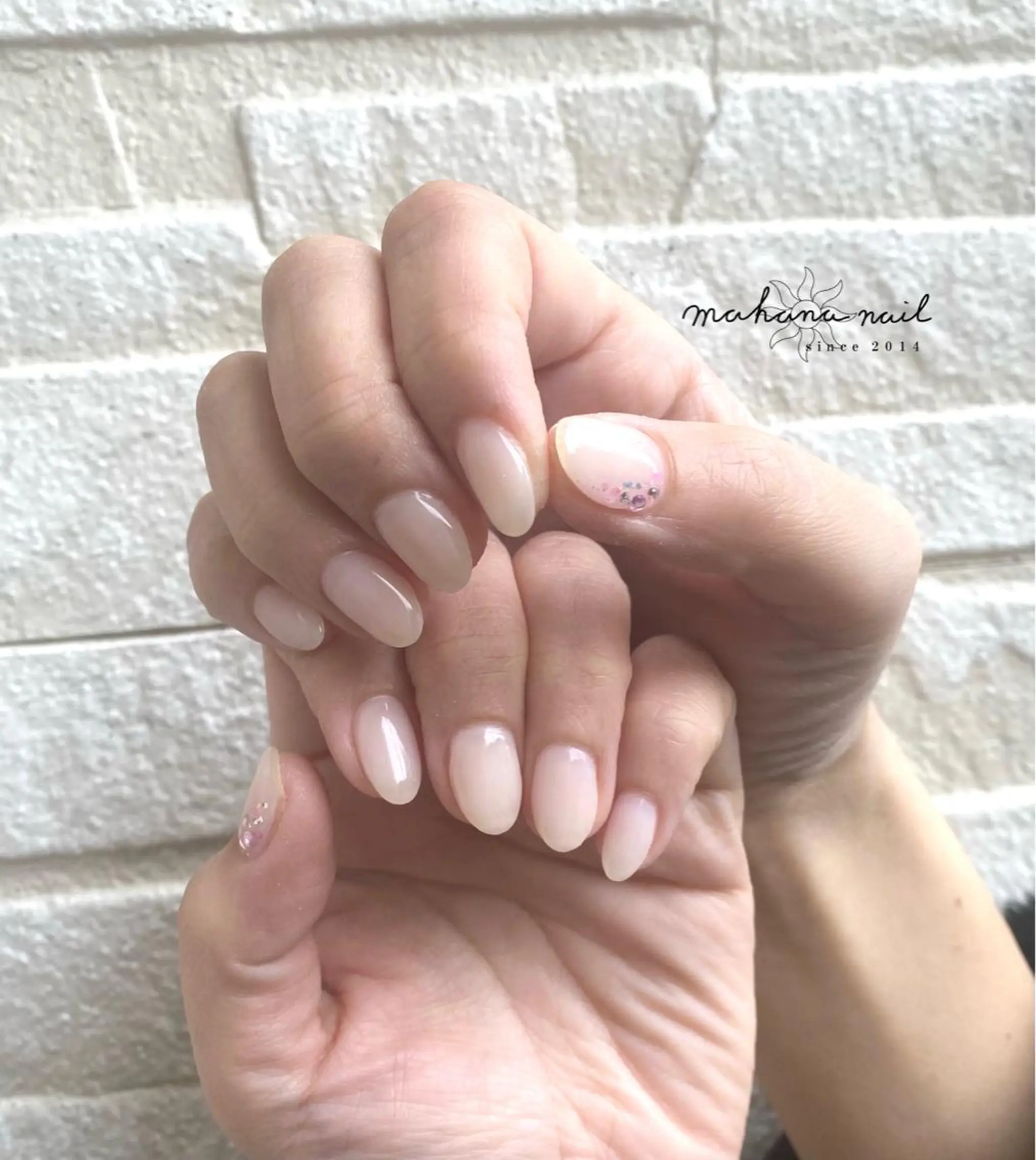 ネイル ワンカラーネイル mahana nailのネイルデザイン