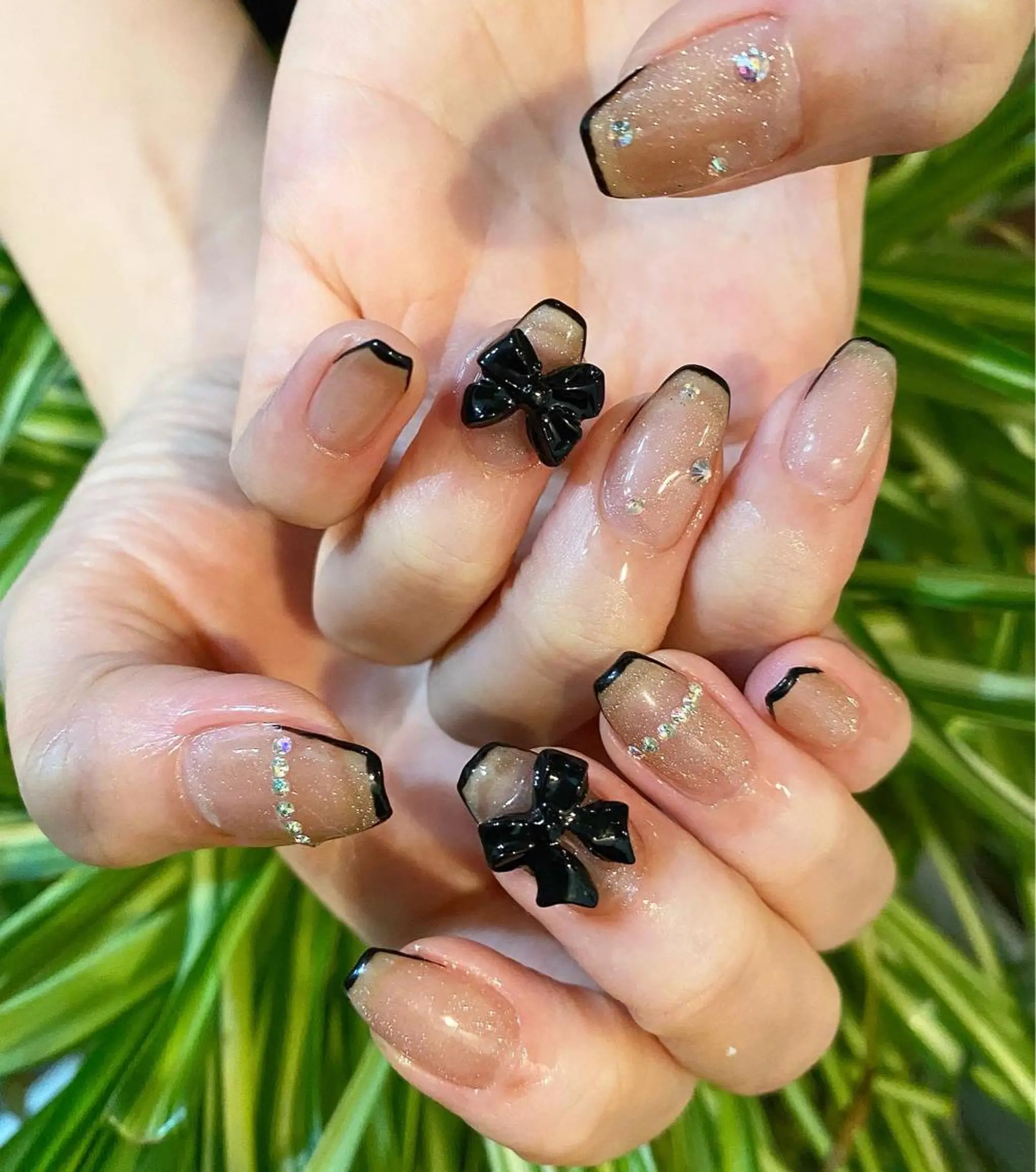 ネイル crystal ⭐︎ colorのネイルデザイン