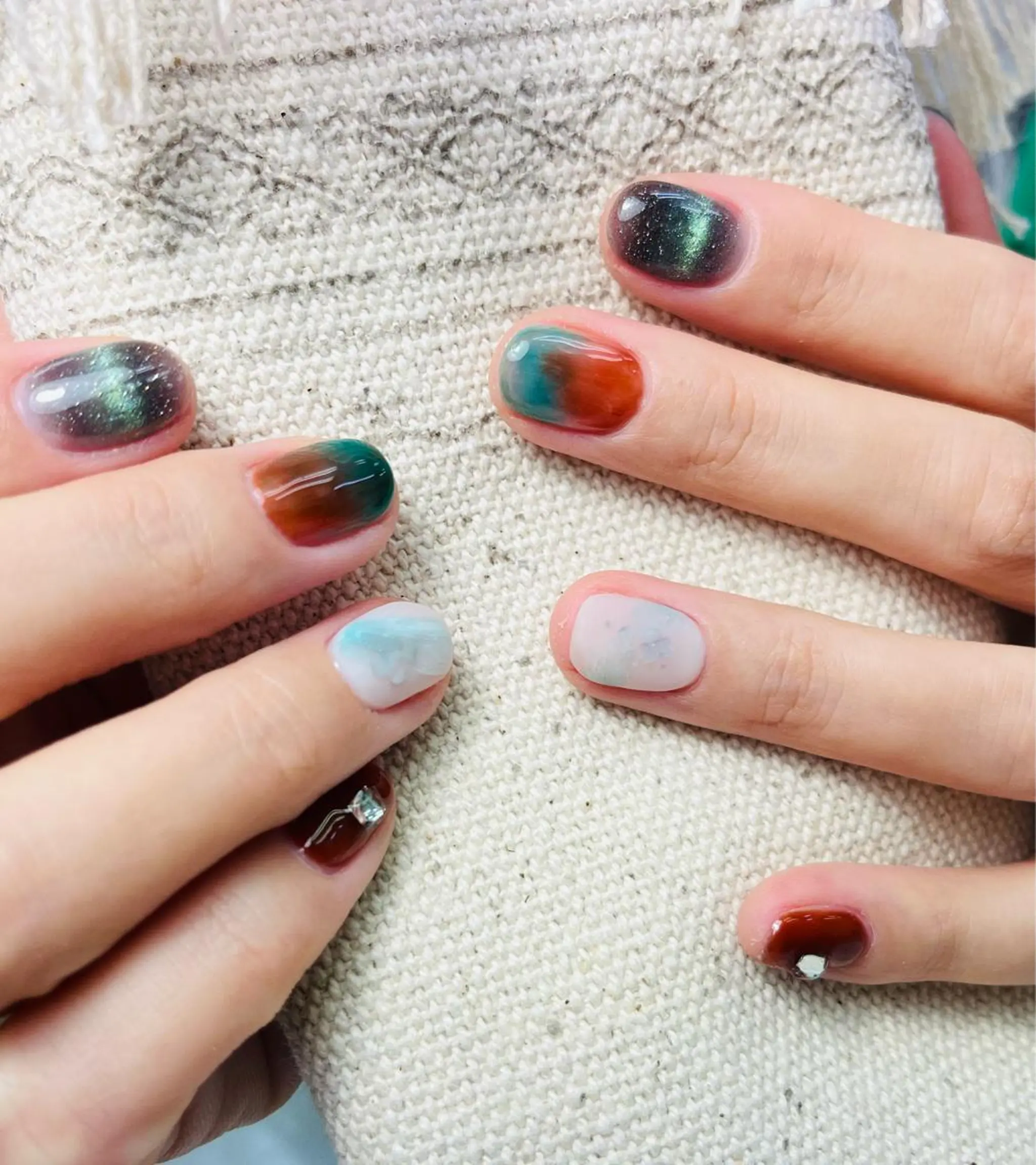 ネイル アートネイル ジェルネイル ToliyDeliy Nail Salonのネイルデザイン