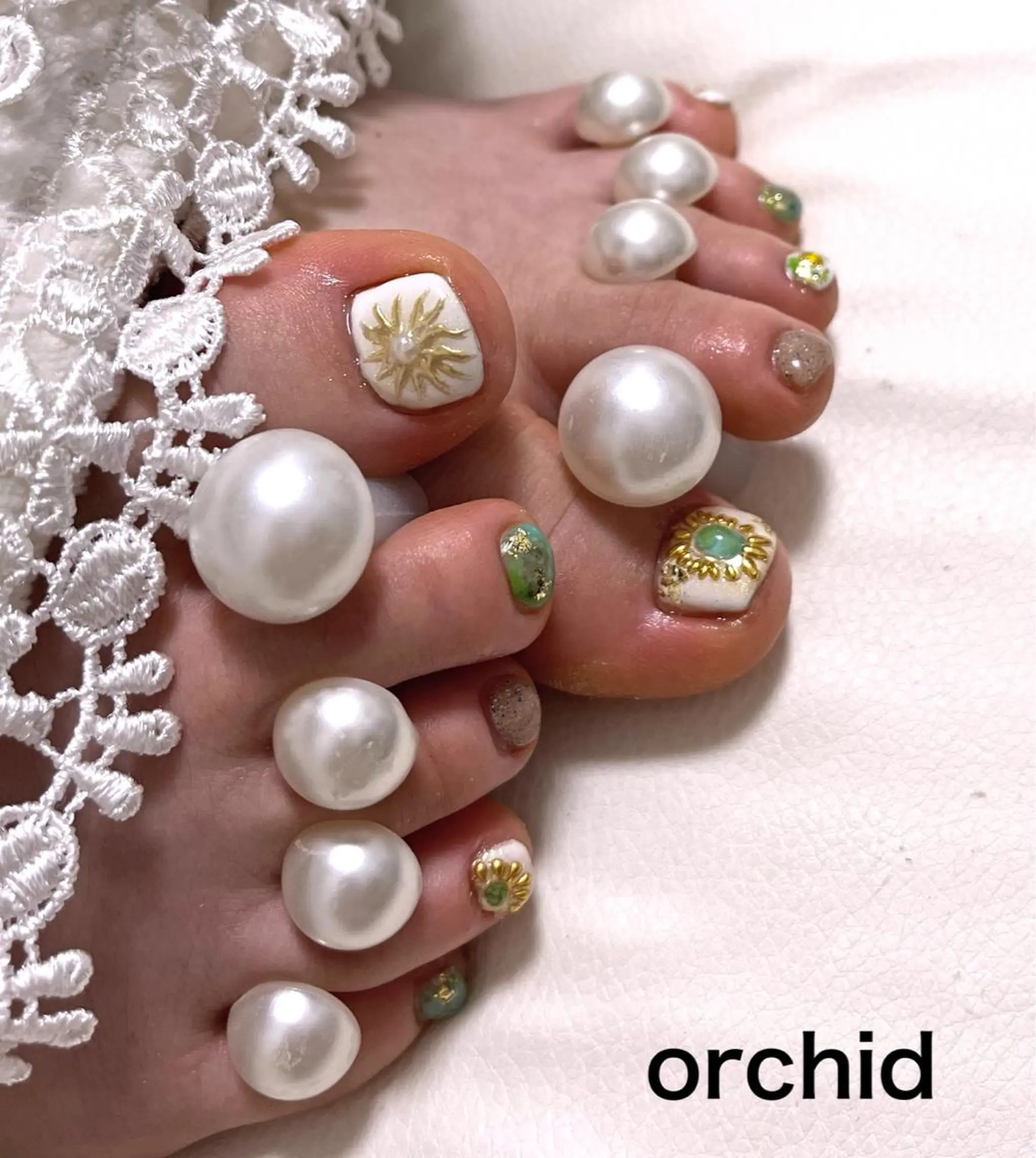 ネイル orchid ♡オーキッドのネイルデザイン