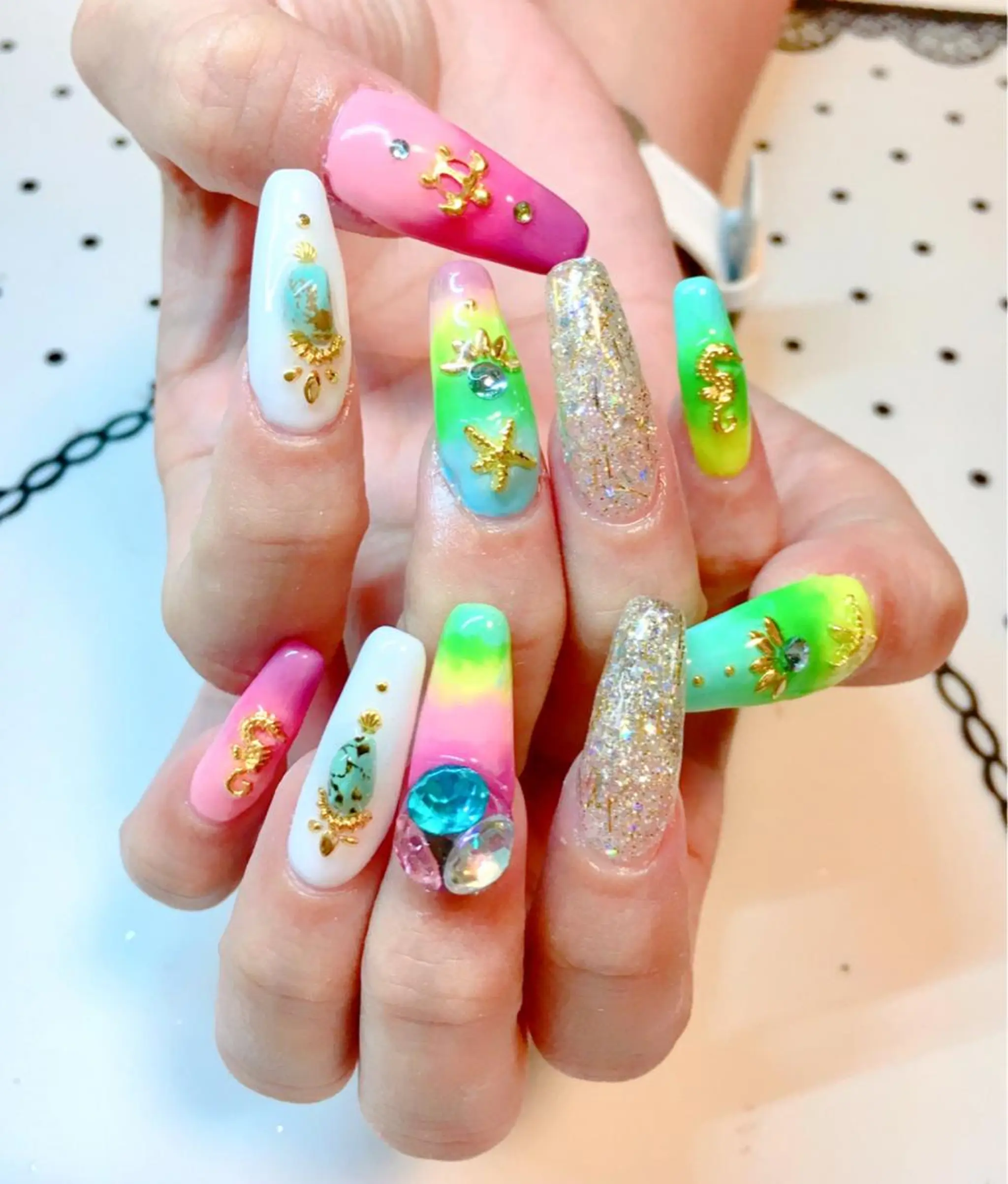 ネイル nailist cocoのネイルデザイン