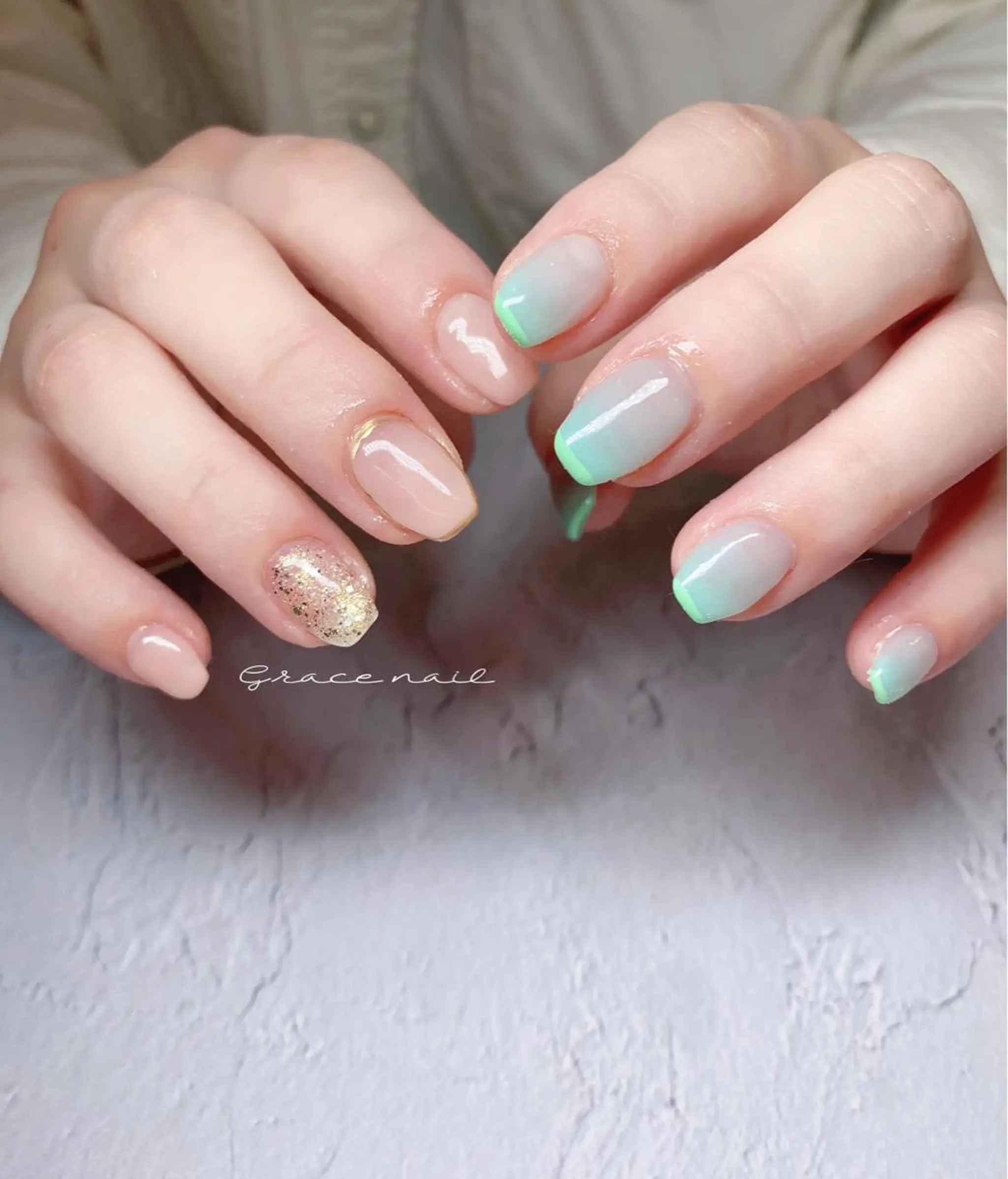 ネイル ハンドネイル ☆*｡Grace Nail｡*☆のネイルデザイン