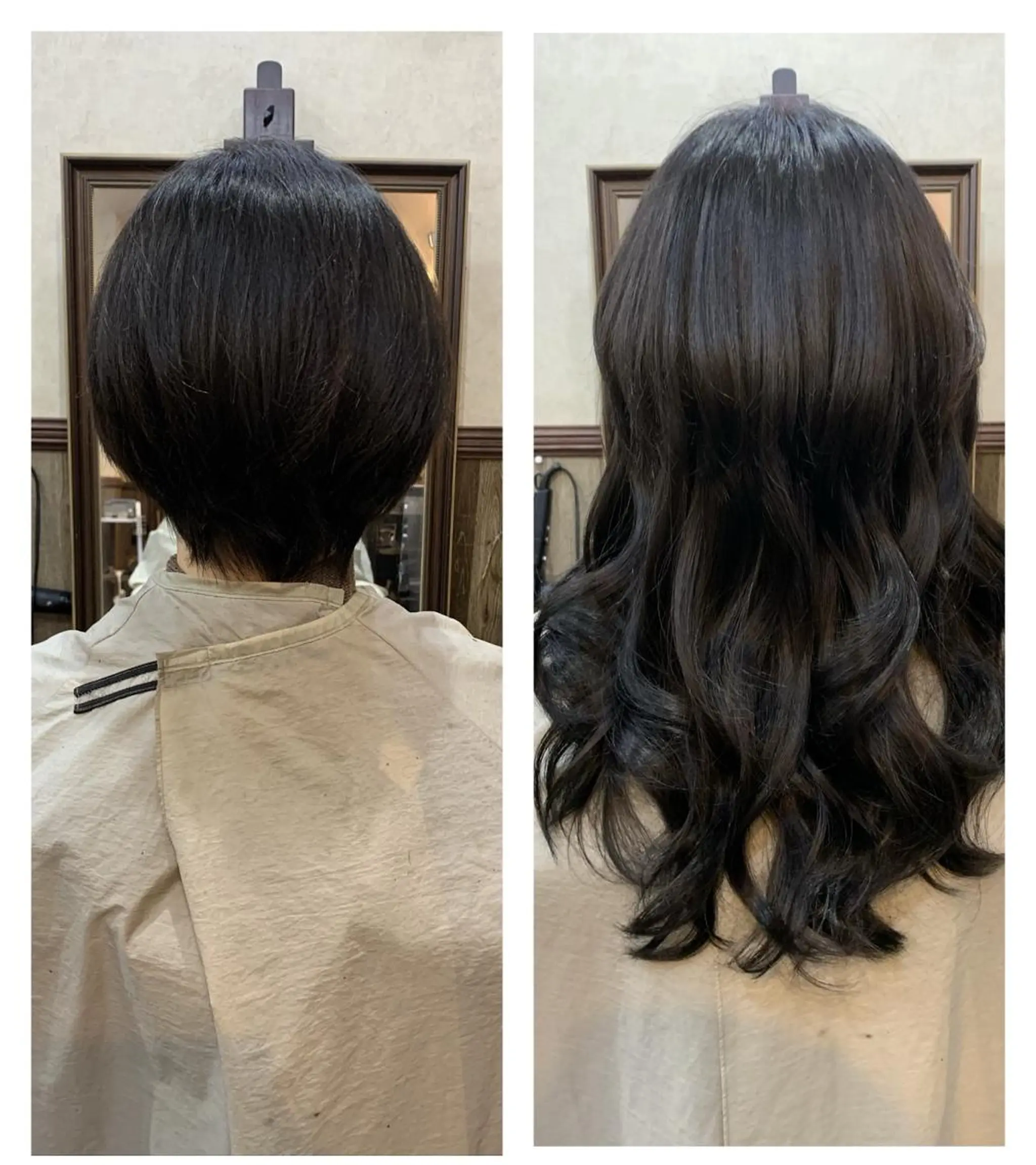 セミロング シールエクステ エクステ エクステ D-aimer- ディーエメのヘアスタイル