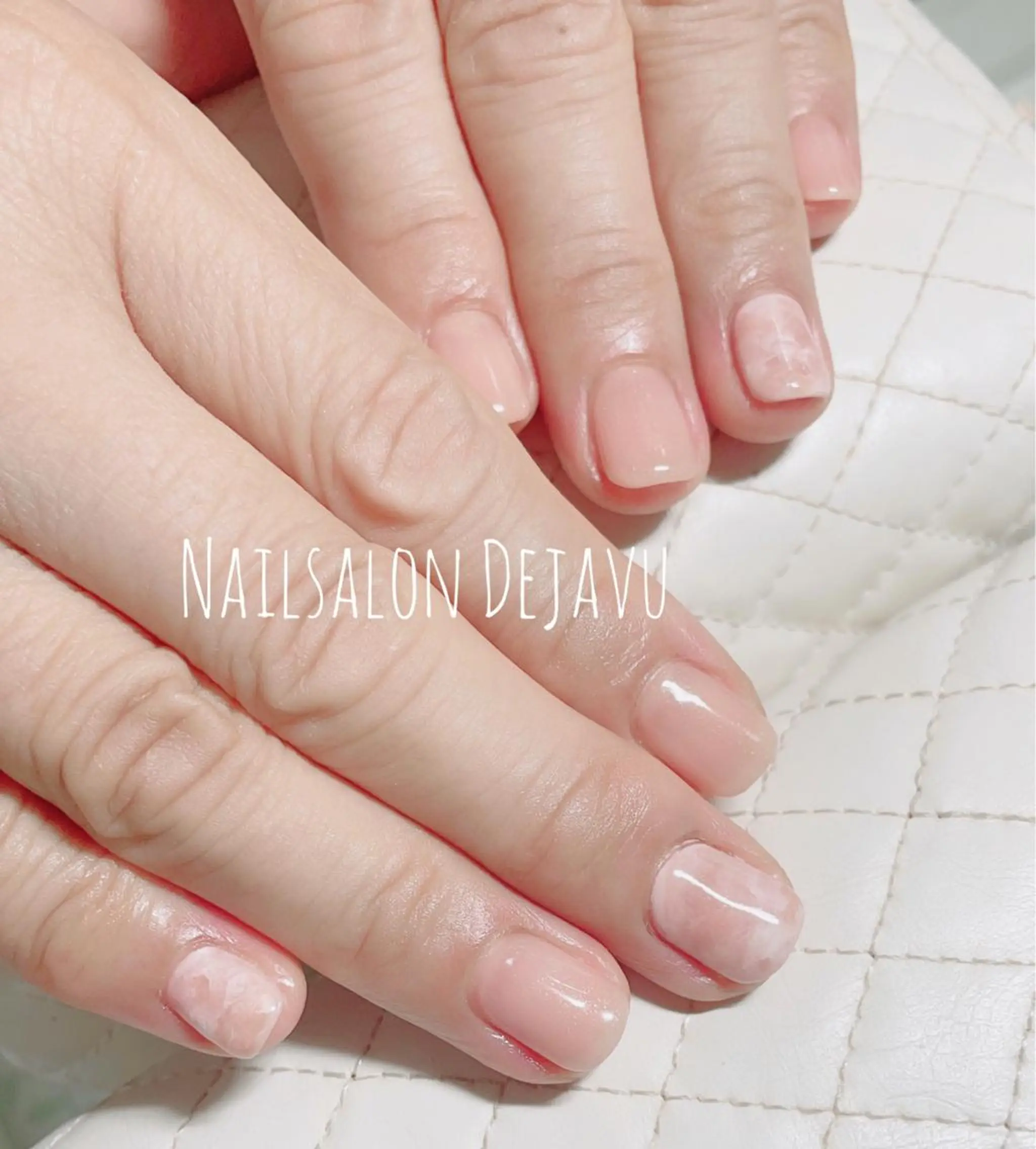 ネイル アートネイル 大理石ネイル(マーブル) ワンカラーネイル Dejavu所属・Nail salon Dejavu 🌿のネイルデザイン